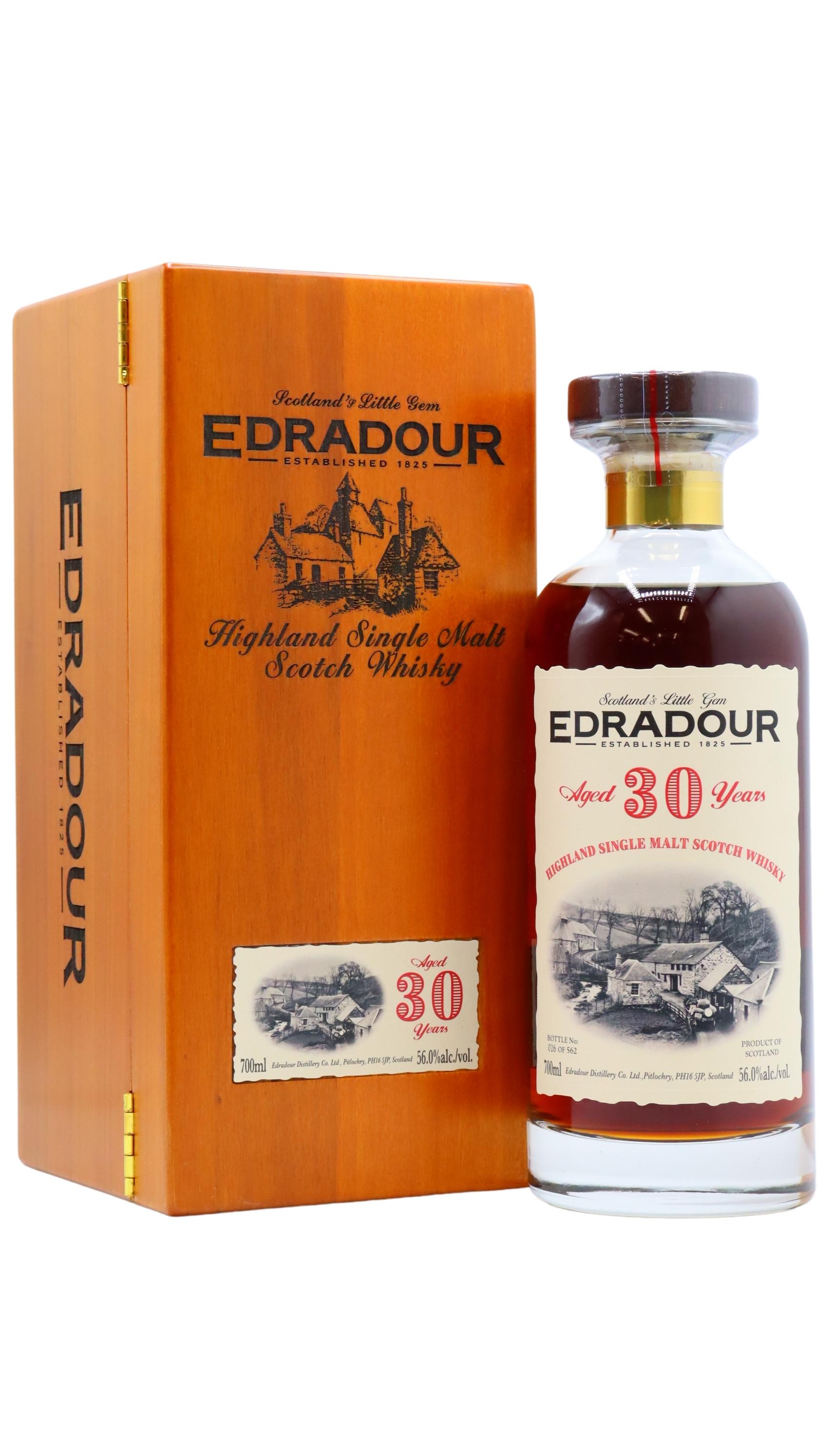 Edradour 2023 Release Highland Single Malt Scotch 1993 30 Year Old Whisky