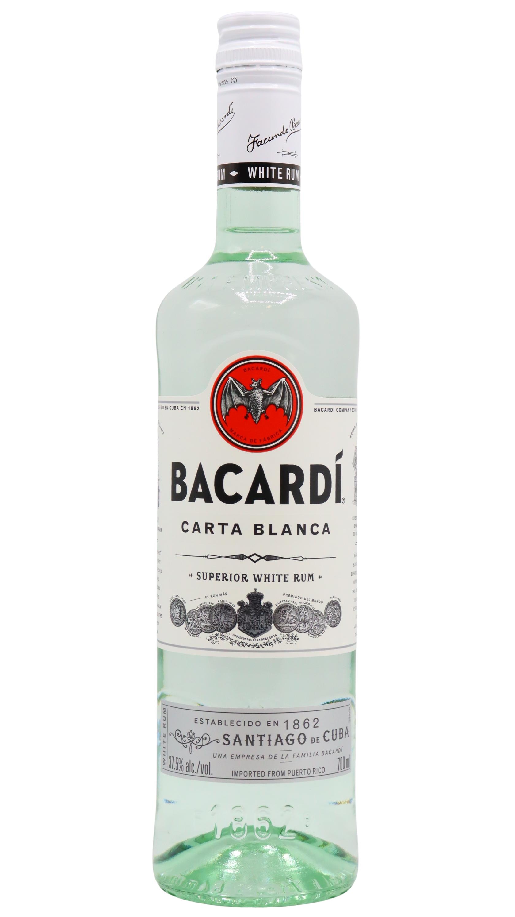 Bacardi Light Carta Blanca Superior Rum