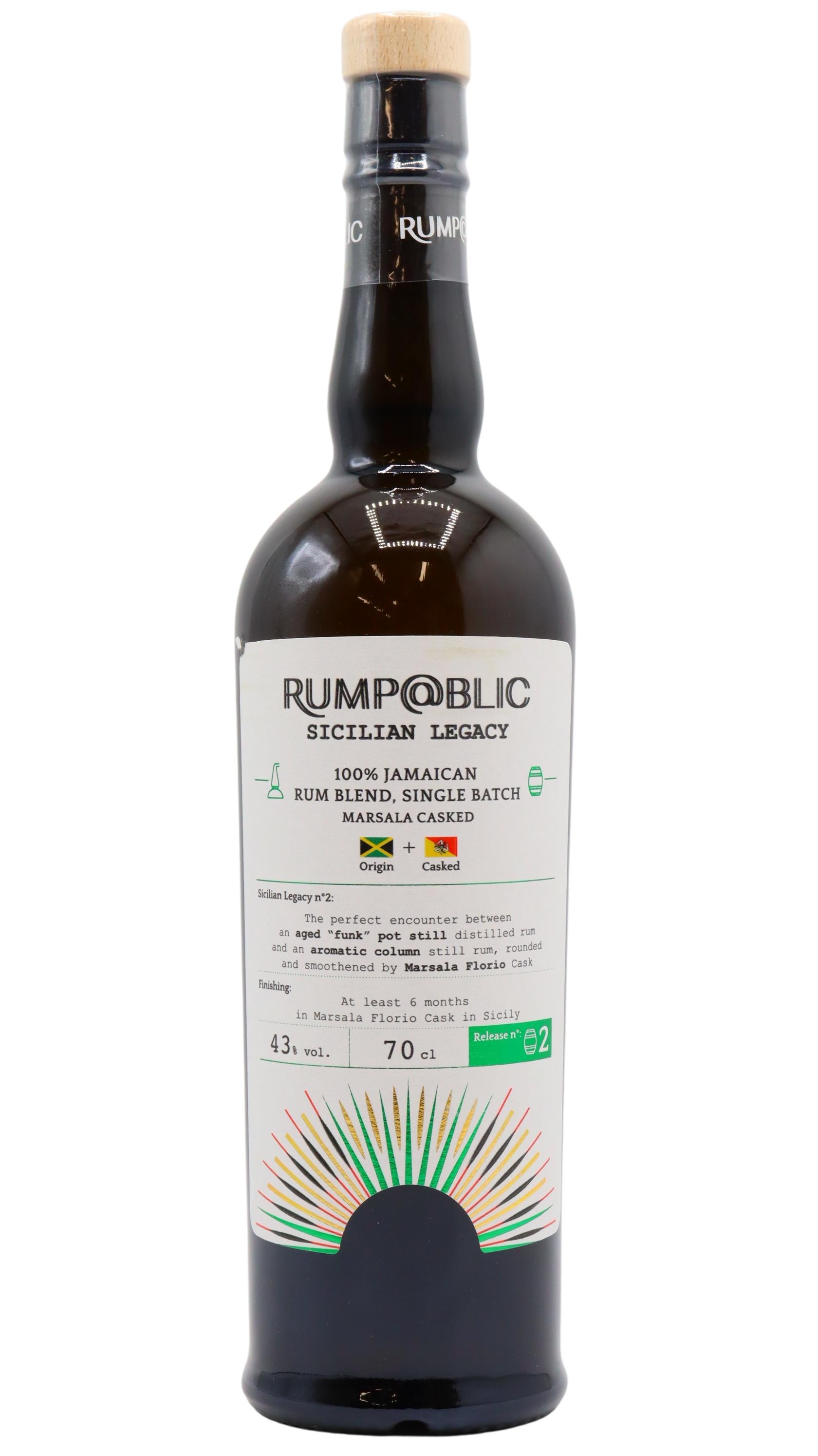 Rum P@Blic Jamaican Sicilian Legacy Rum
