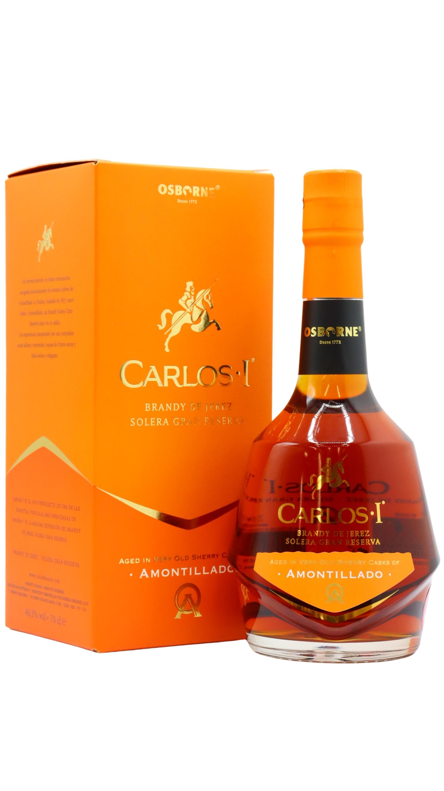 Carlos I Solera Gran Reserva Amontillado Cask Brandy 70Cl