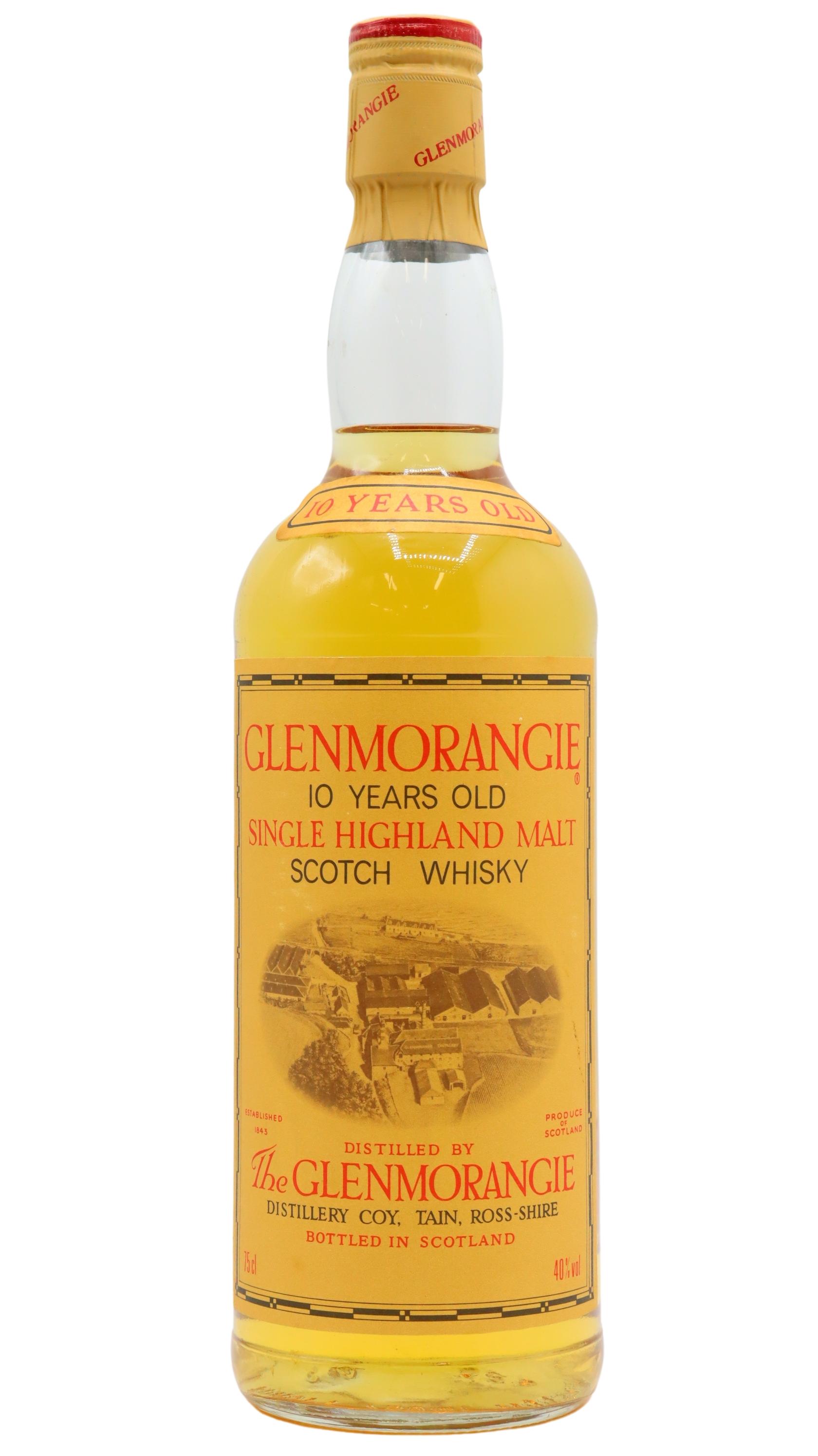 Glenmorangie Highland Single Malt Scotch Whisky (1980's Bottling) (Unboxed)