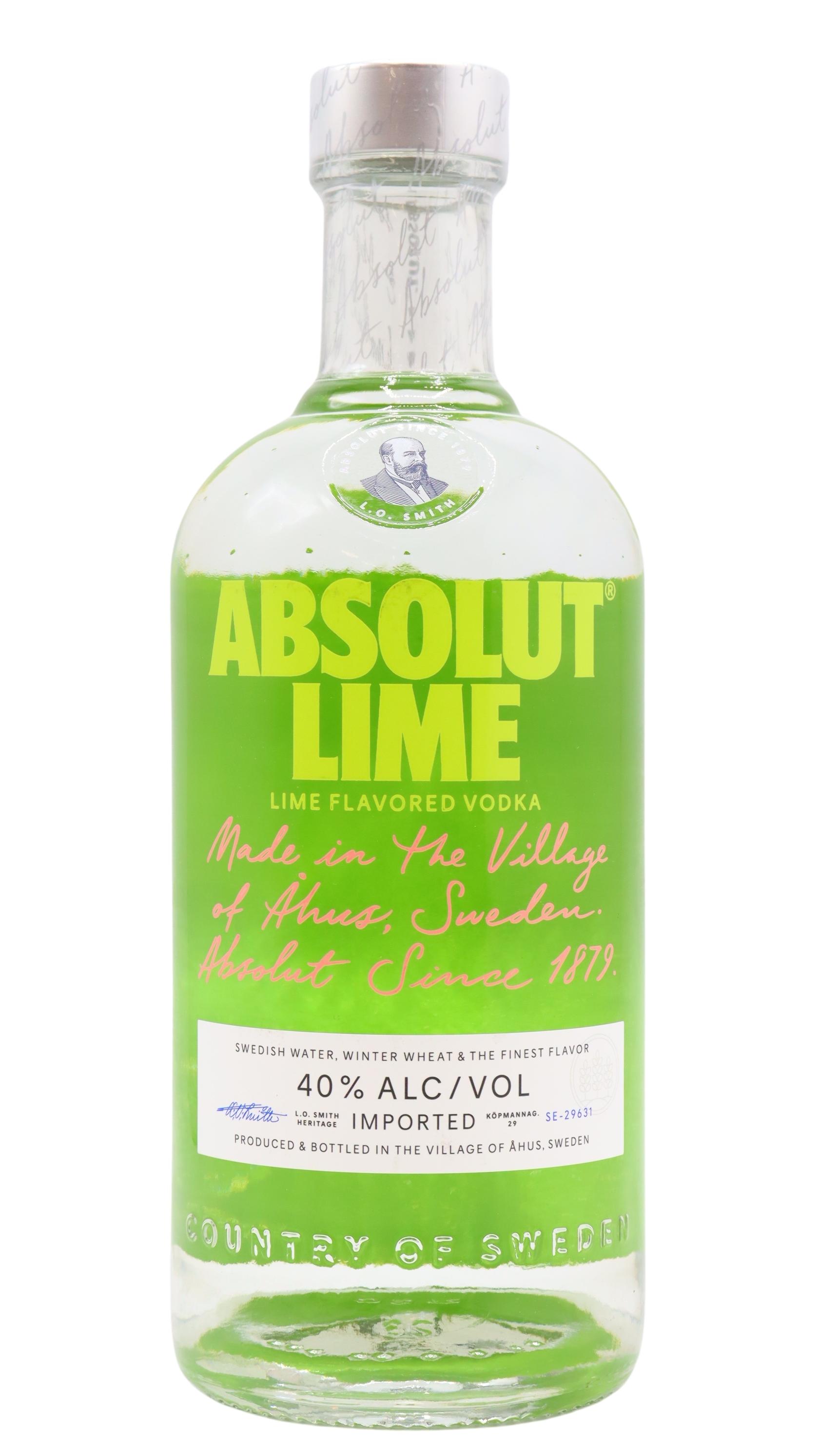 Absolut Lime Flavoured Vodka