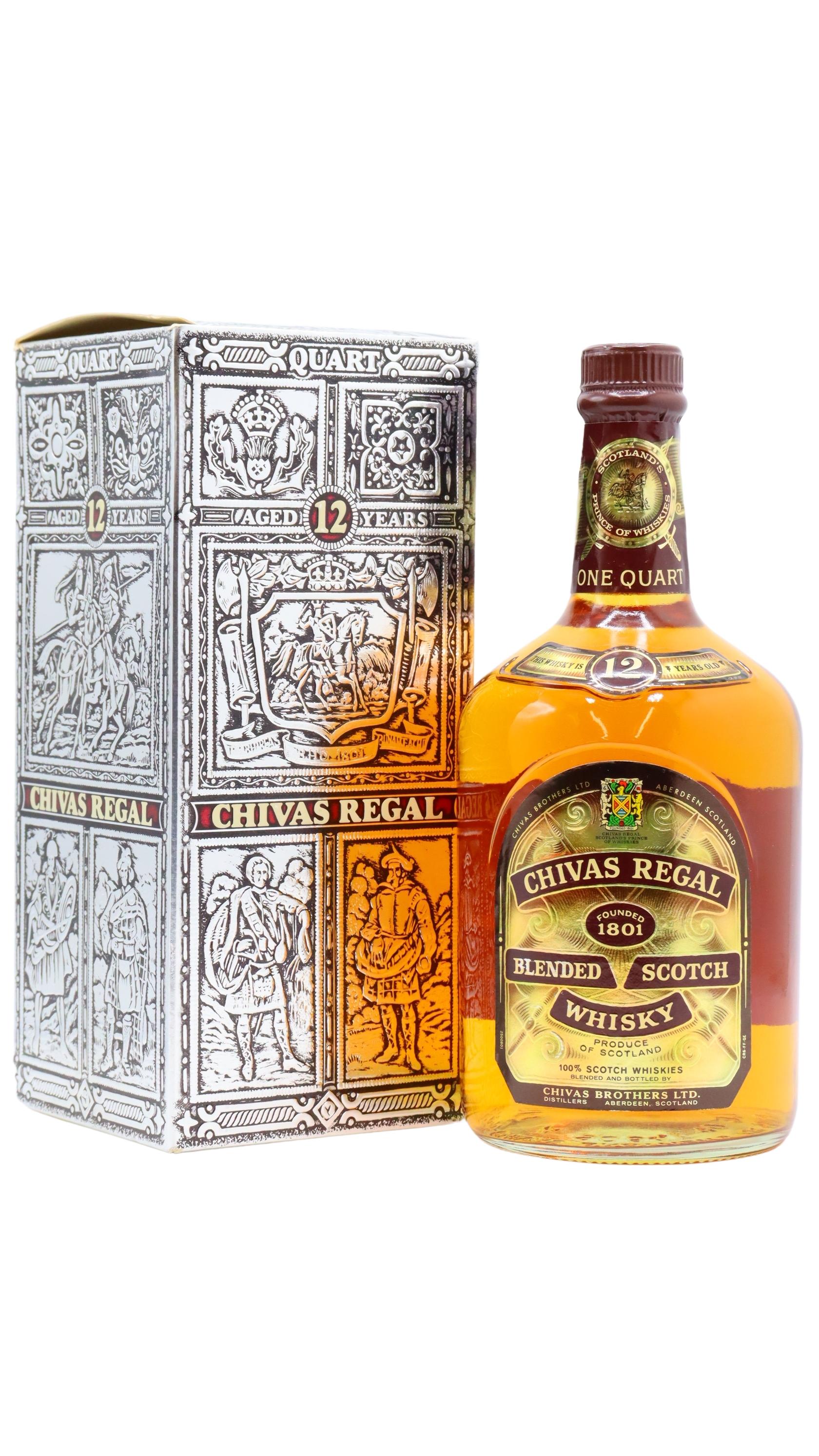 Chivas Regal - One Quart Premium Blended Scotch 12 year old