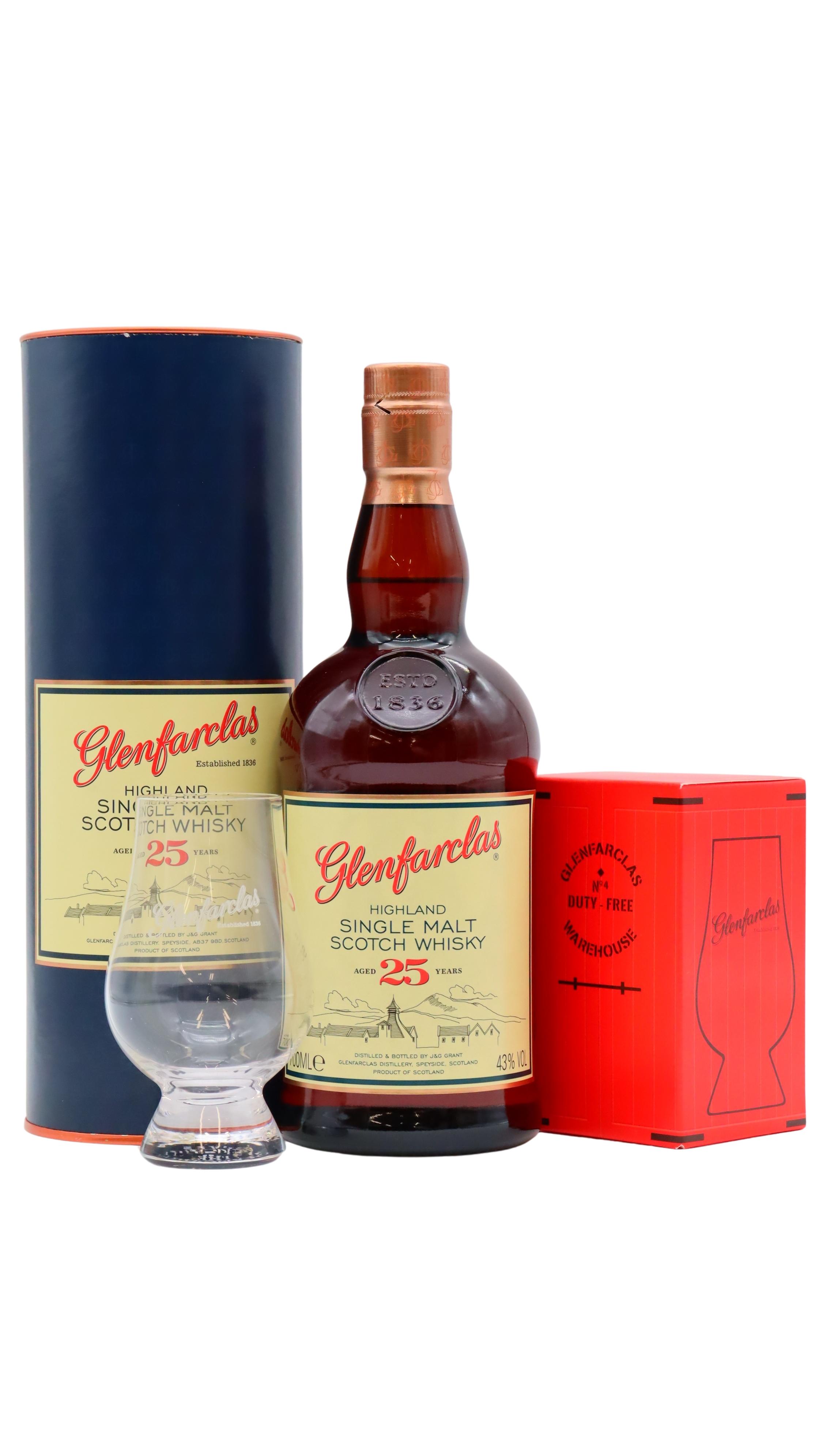 Glenfarclas Highland Single Malt Scotch 25 Year Old Whisky