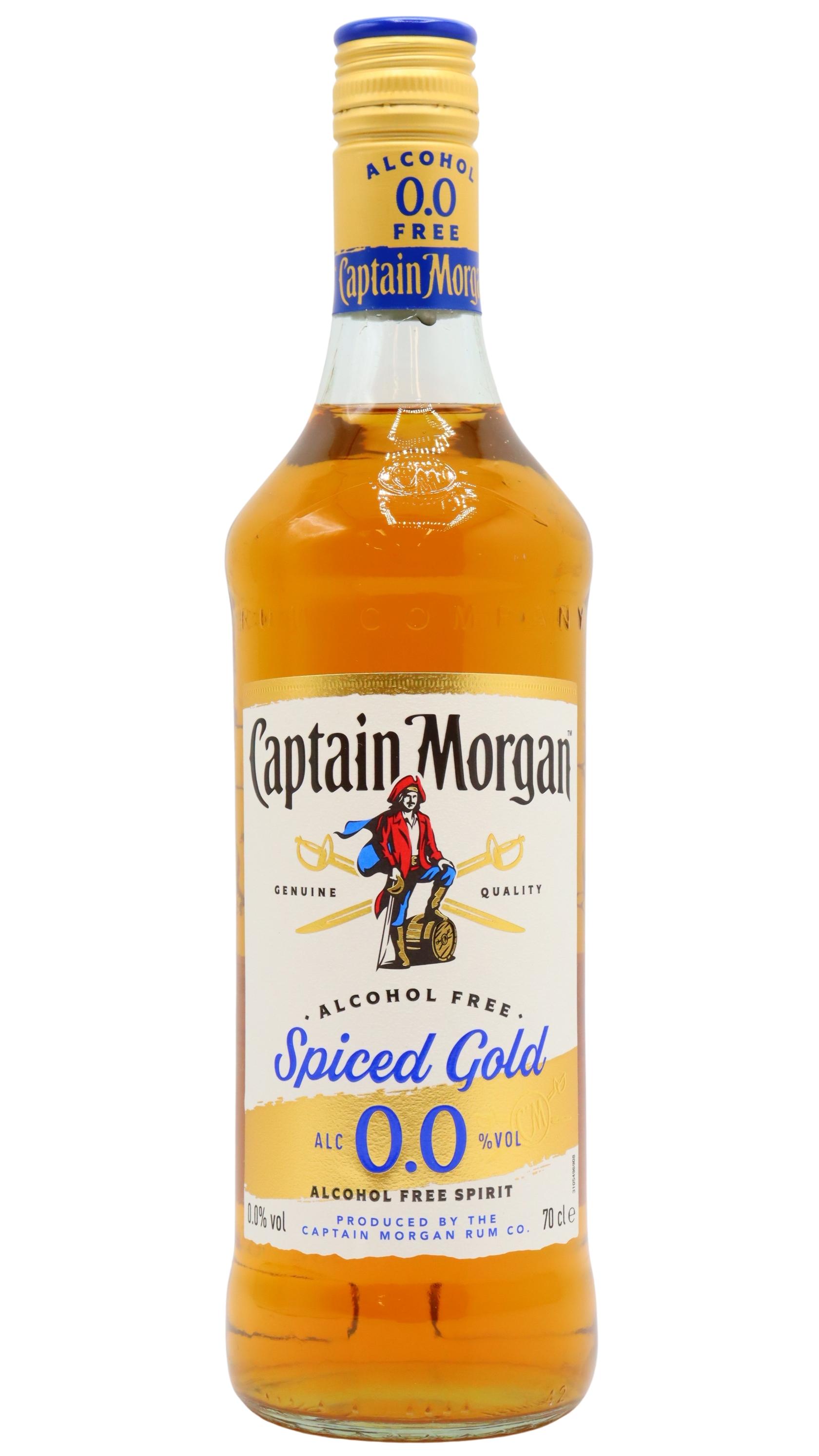 Captain Morgan Gold 0.0% Spiced Alcohol Free Spirit
