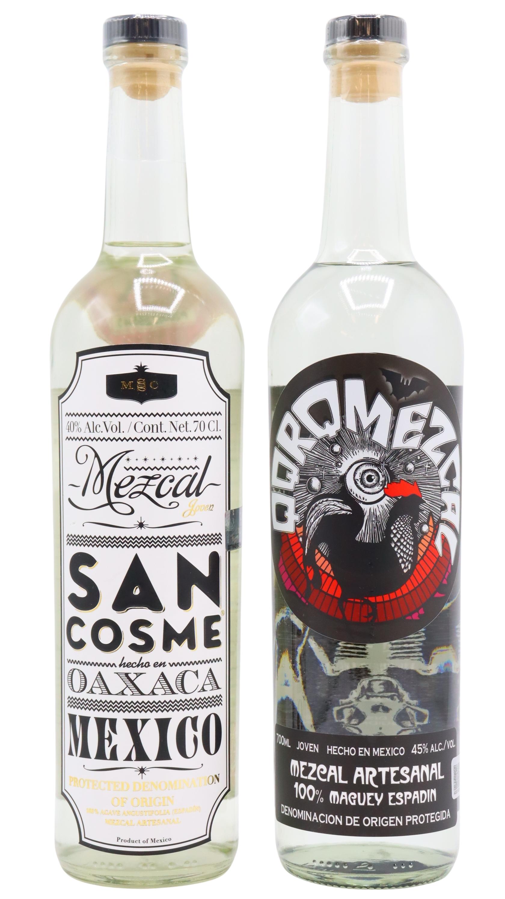Quiquiriqui Espadin & San Cosme Joven Mezcal 70Cl
