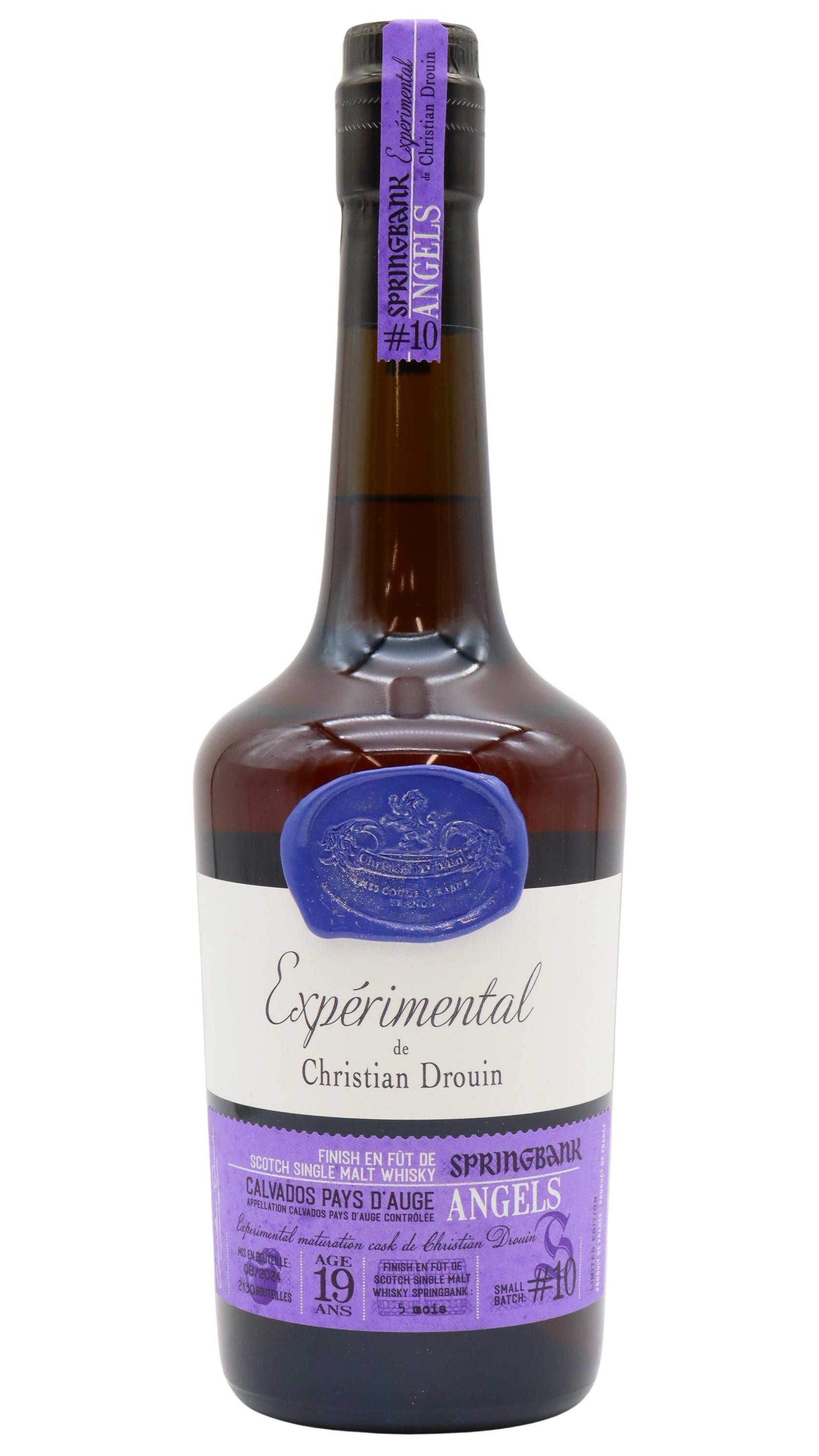Christian Drouin Experimental Batch #10 - Springbank Angels Calvados