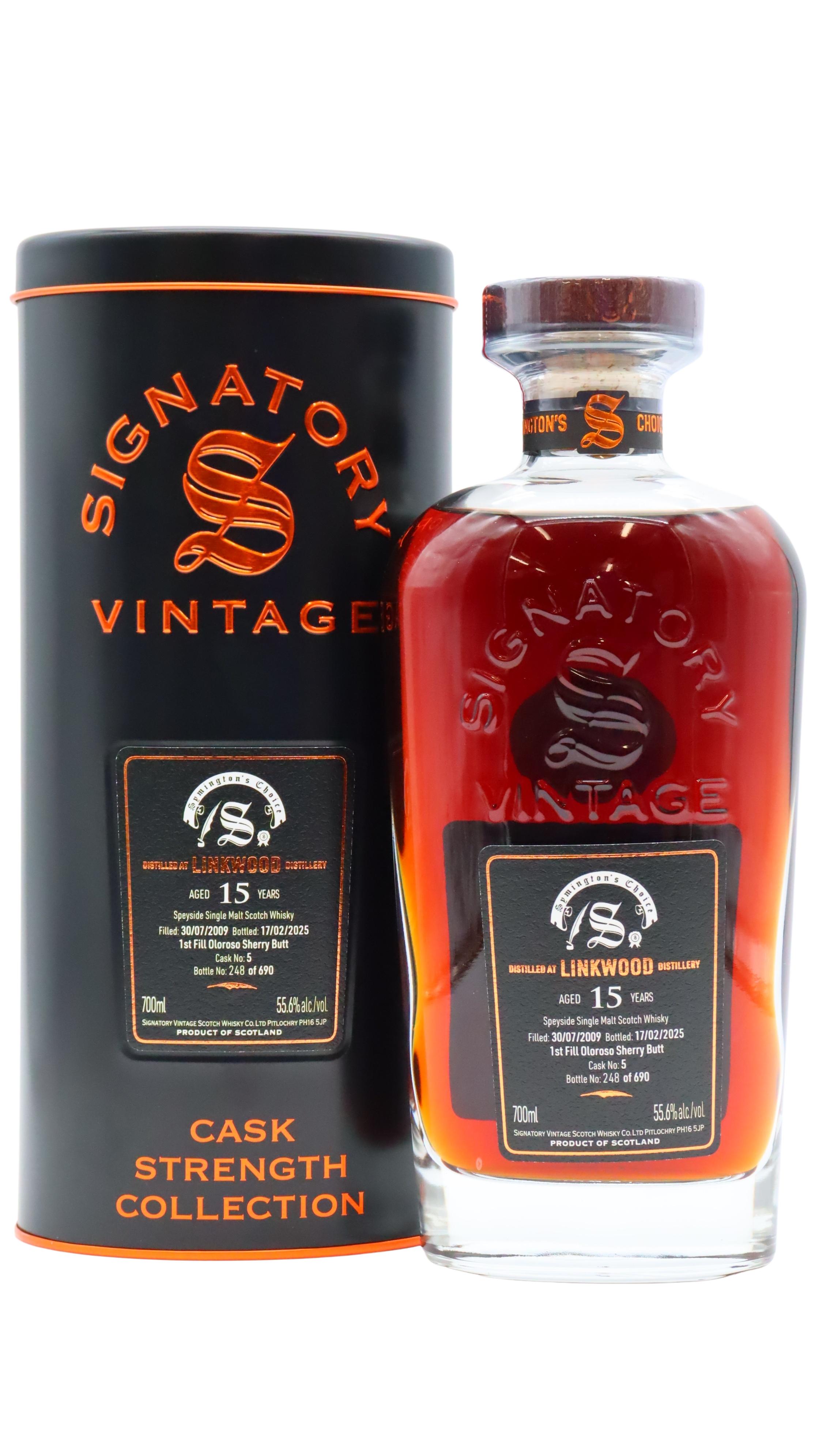 Linkwood Signatory Vintage Symington's Choice Single Cask #5 Whisky