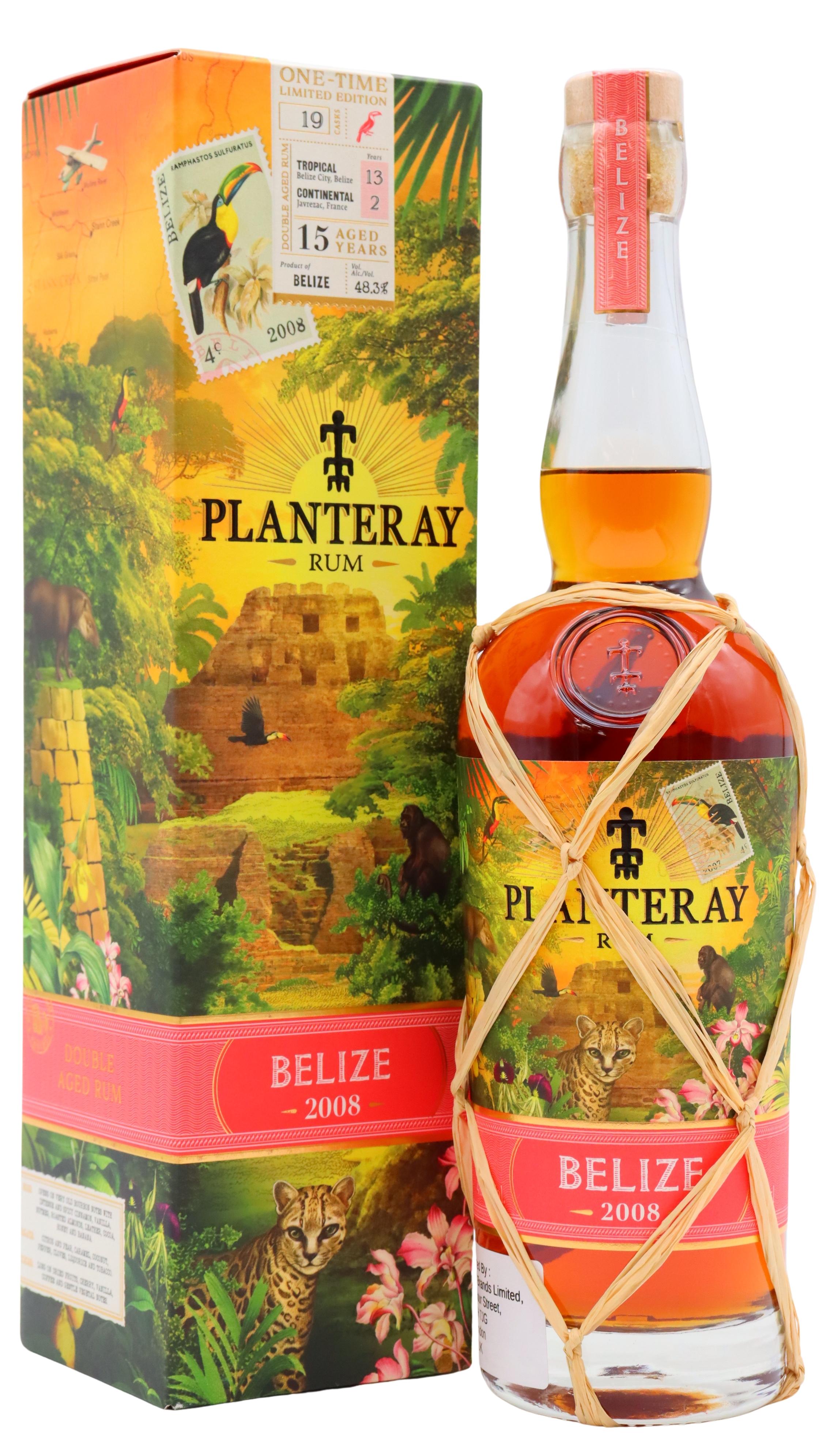 Planteray Terravera Collection - Belize 2008 15 Year Old Rum