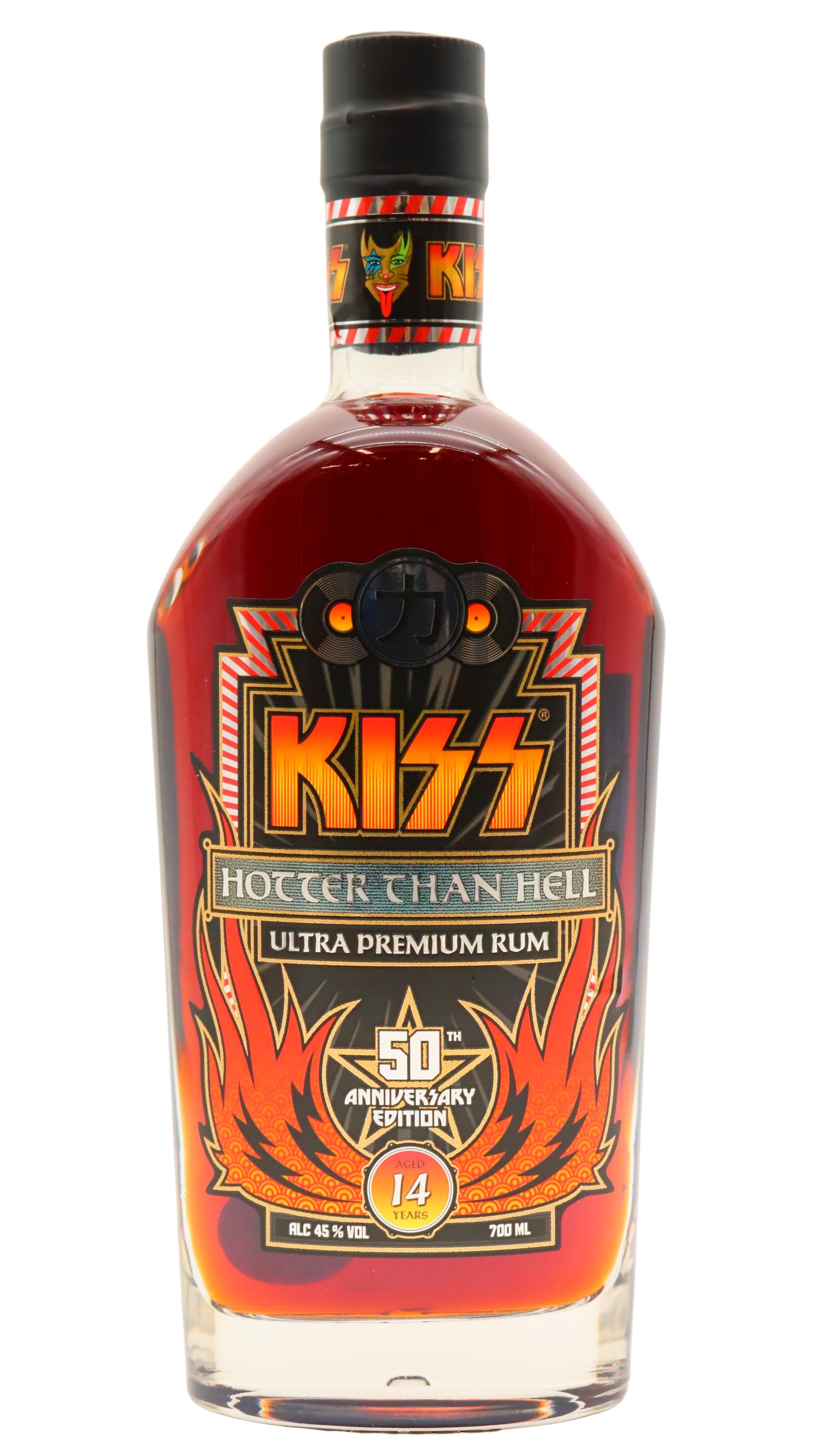 Kiss Hotter Than Hell 14 Year Old Rum