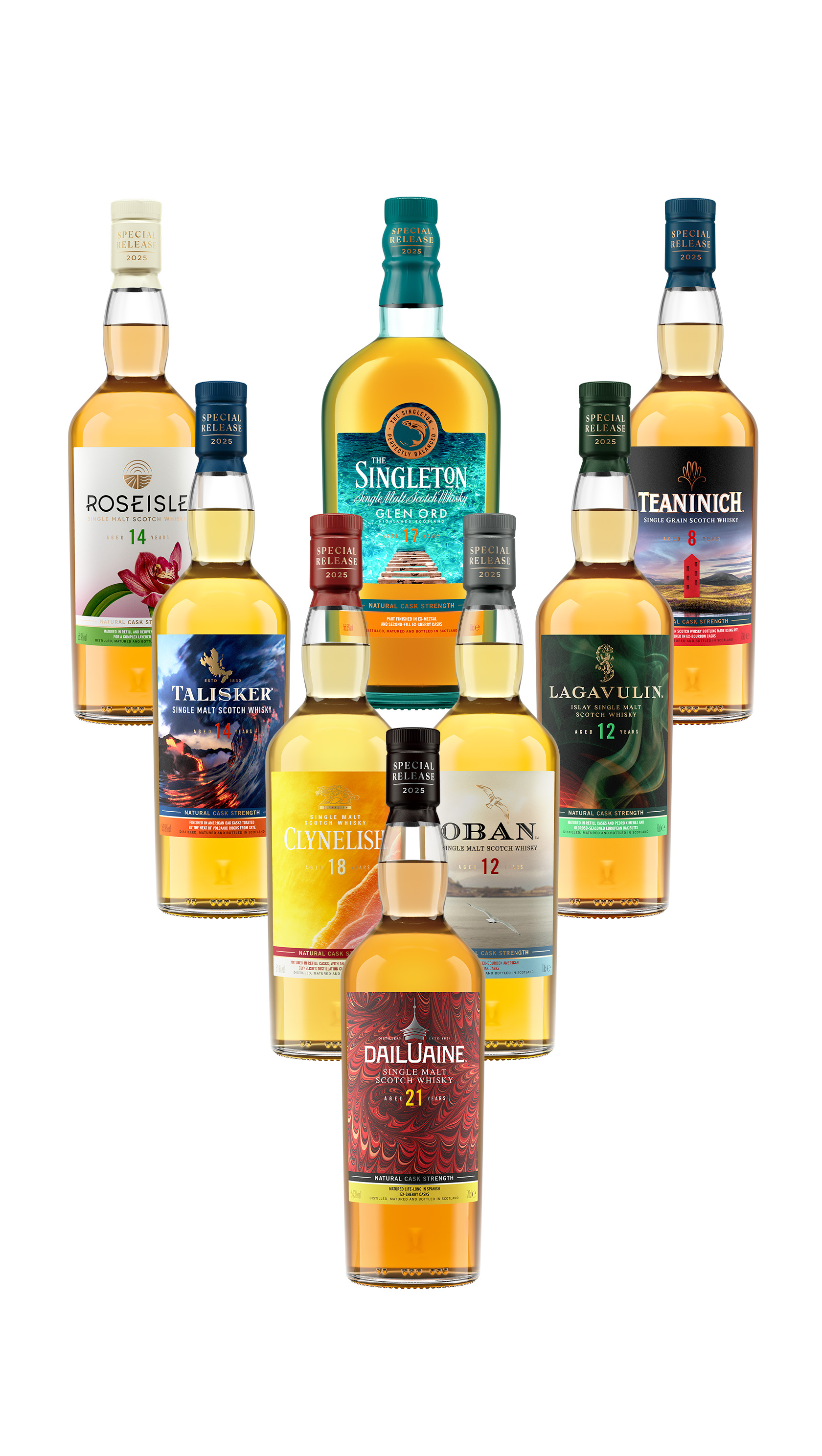 Diageo Complete Collection Single Malt Scotch   Whisky