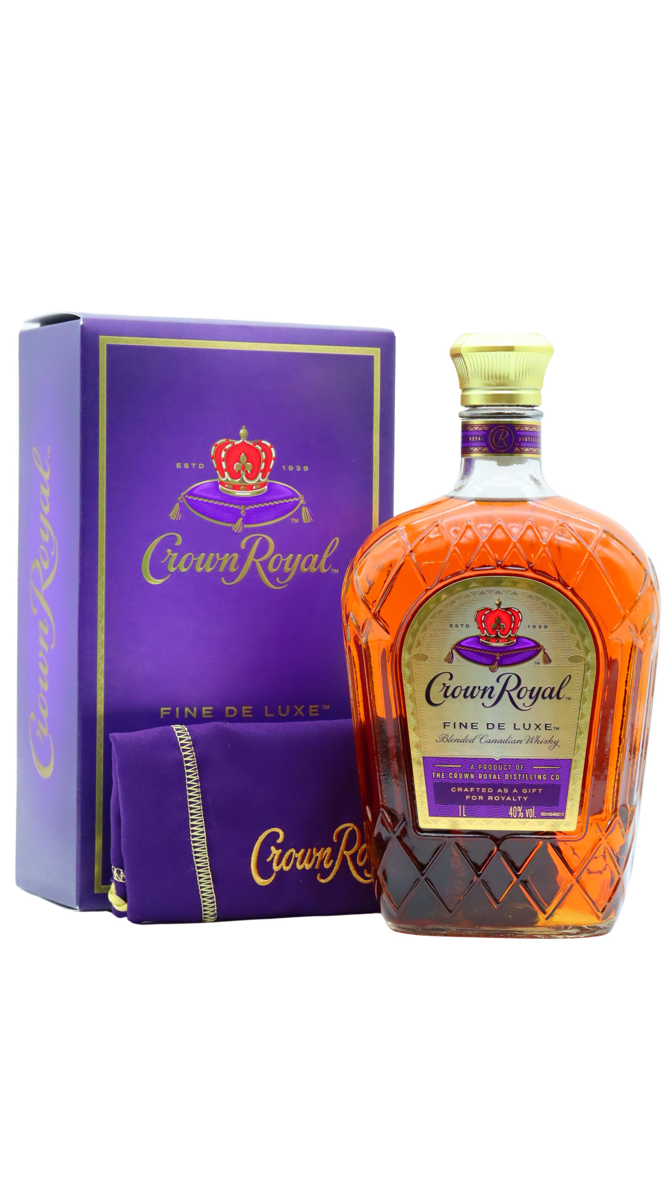 Crown Royal Fine Deluxe Blended Canadian Whisky