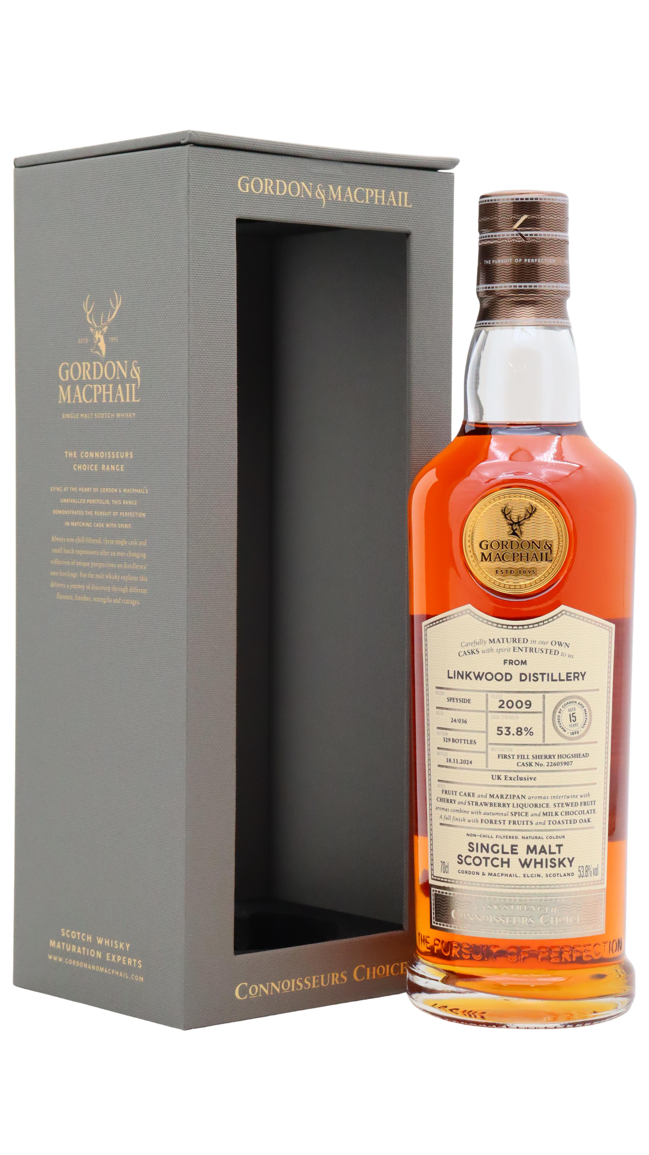 Linkwood Connoisseurs Choice Single Cask #22605907 2009 15 Year Old Whisky