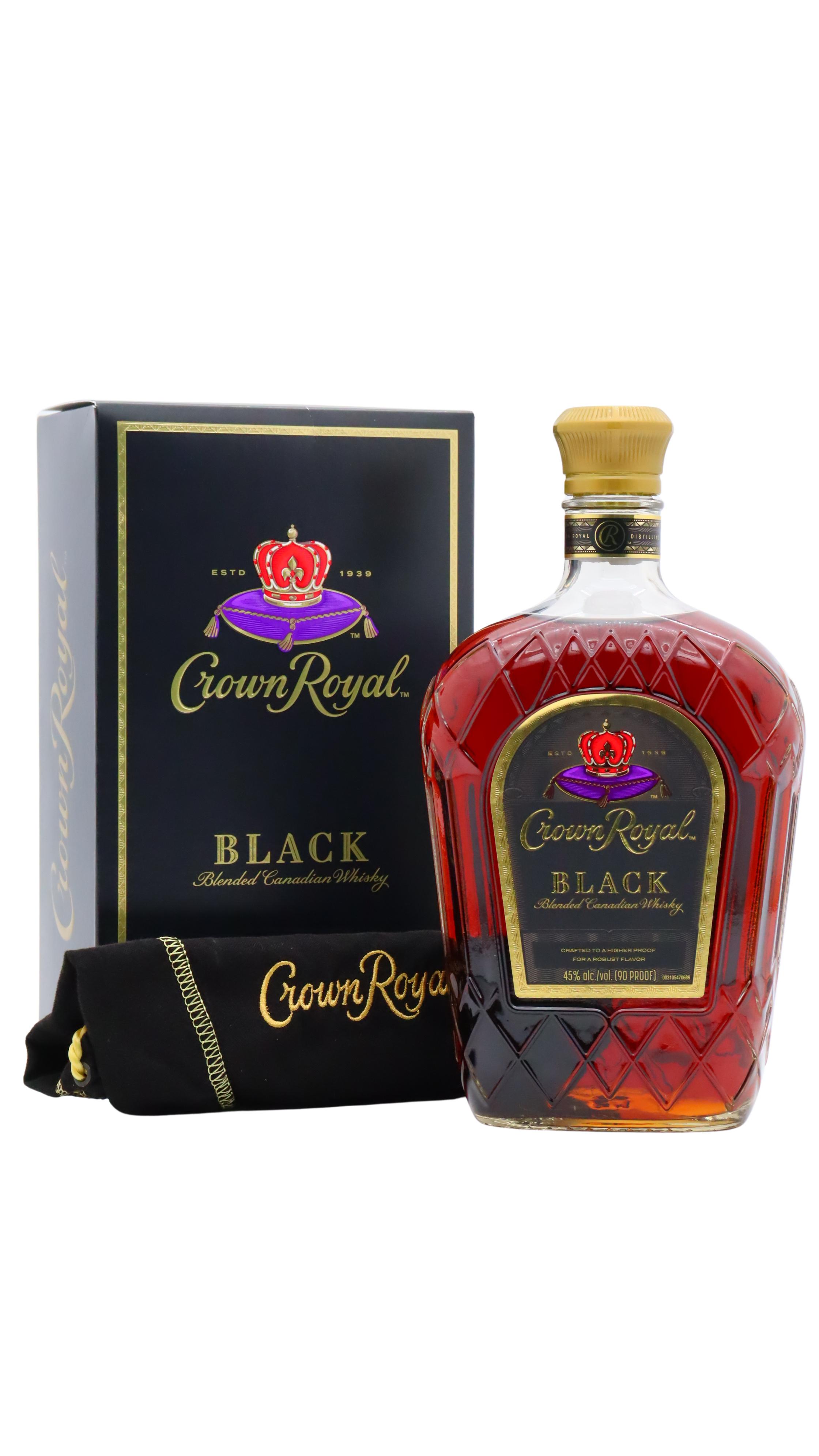 Crown Royal Black Blended Canadian Whisky