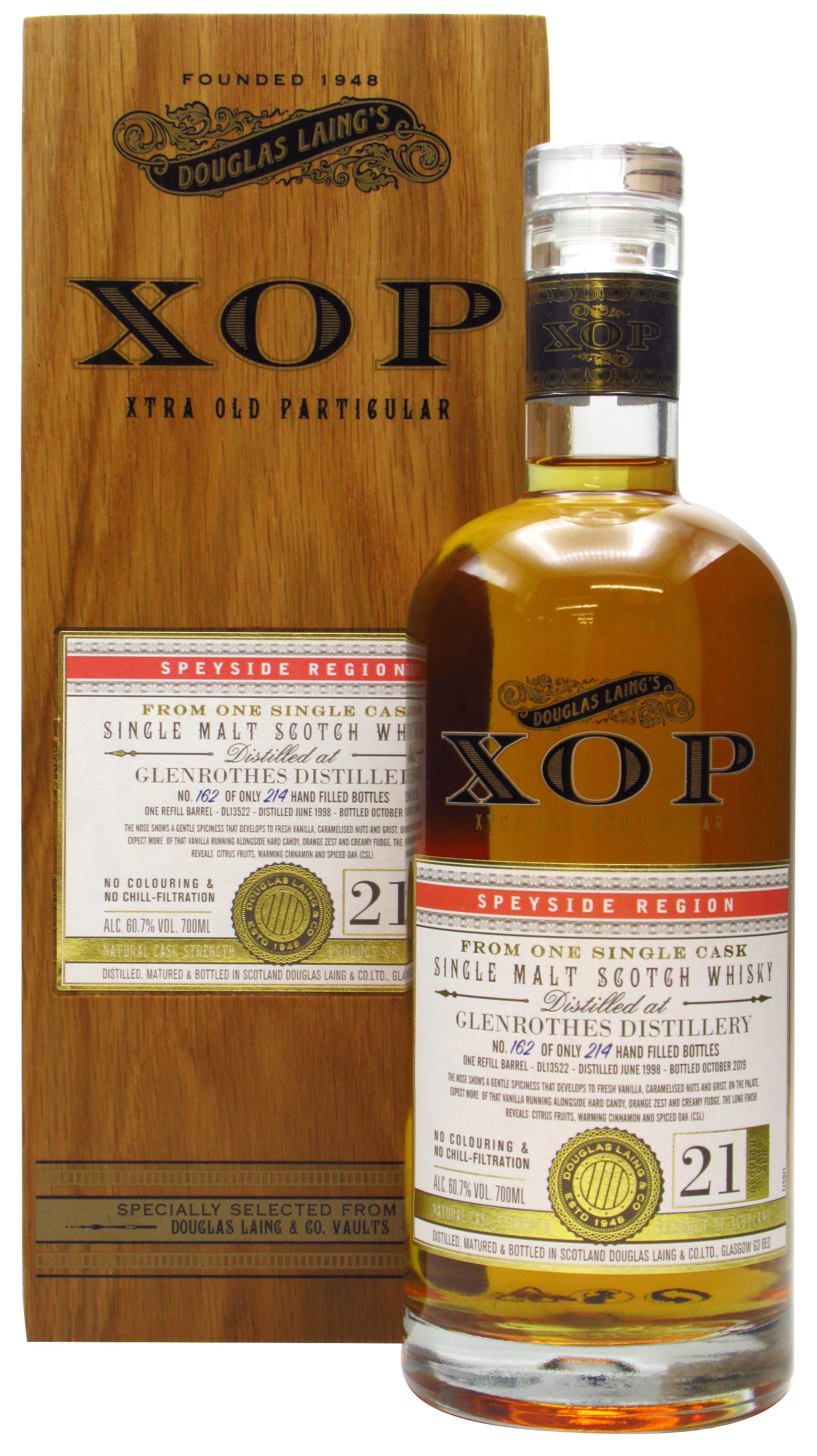 Glenrothes Xtra Old Particular Single Cask #13522 Whisky