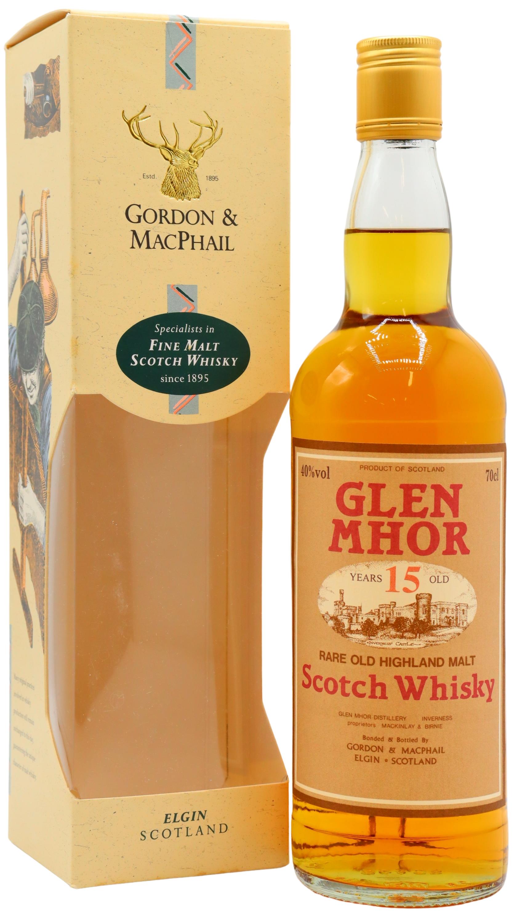 Glen Mhor (silent) Gordon & MacPhail Rare Old Whisky