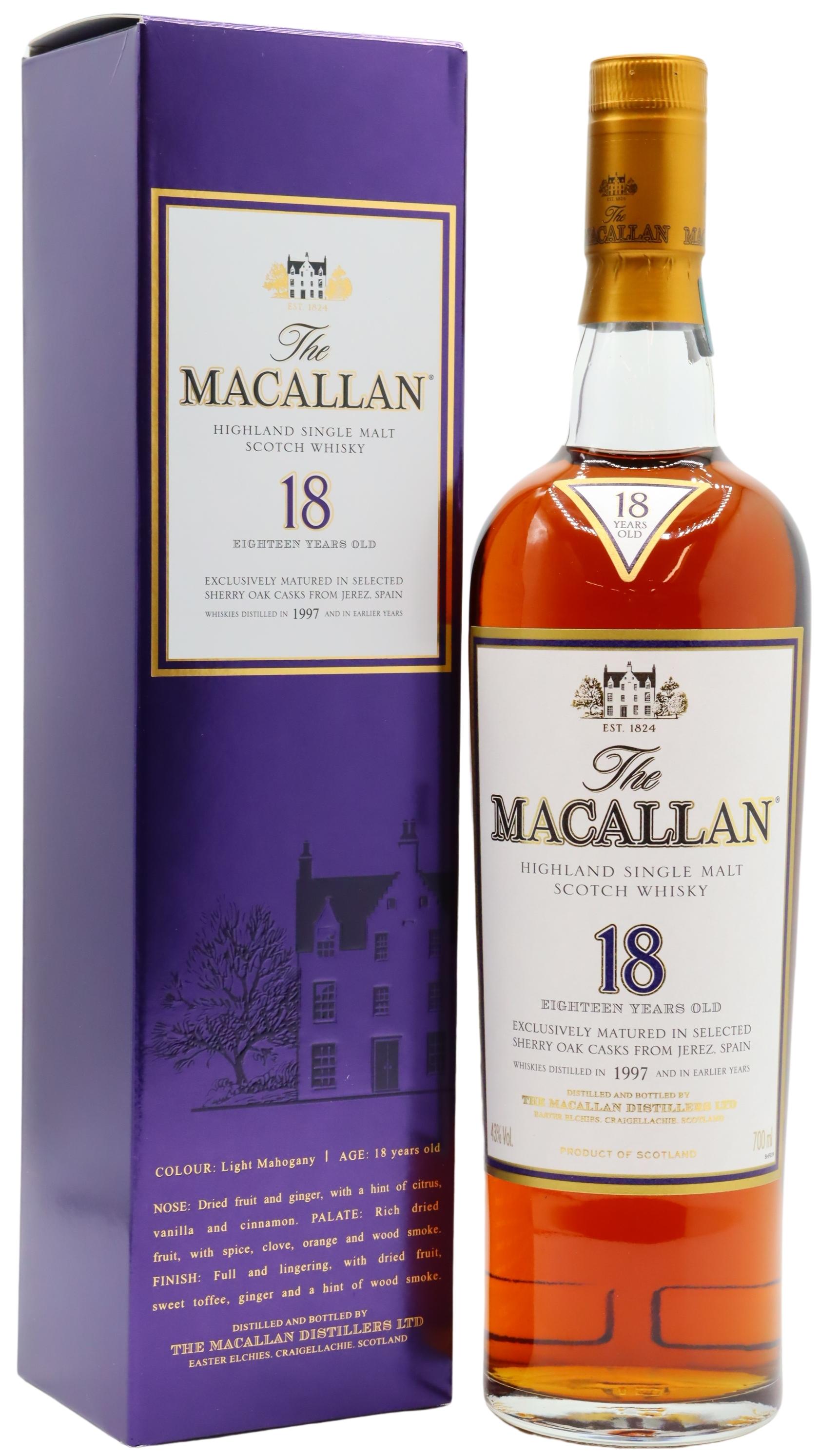 The Macallan 2015 Release Sherry Oak Highland Single Malt Scotch Whisky