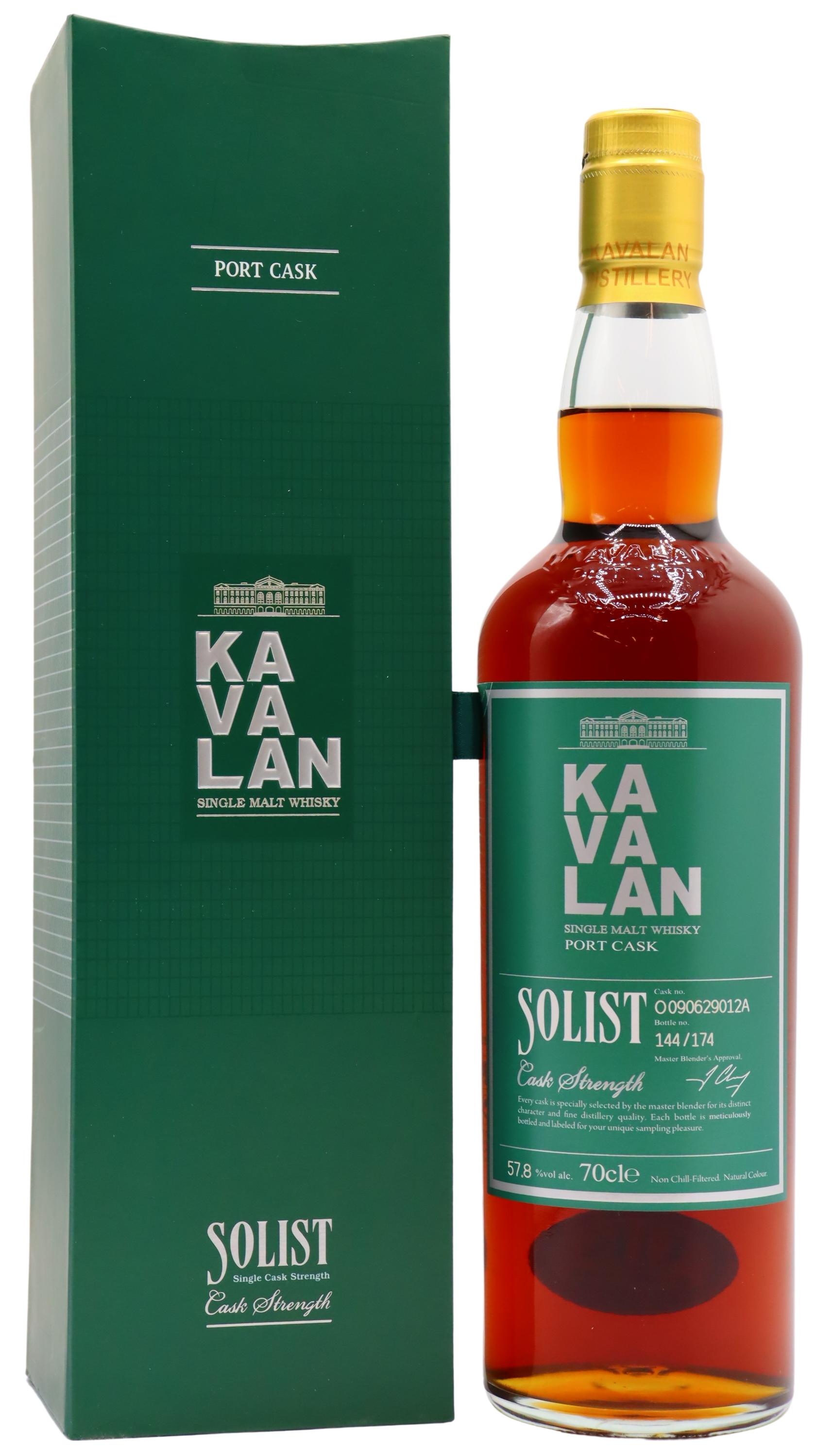 Kavalan Solist Port Single Cask #012A Whisky