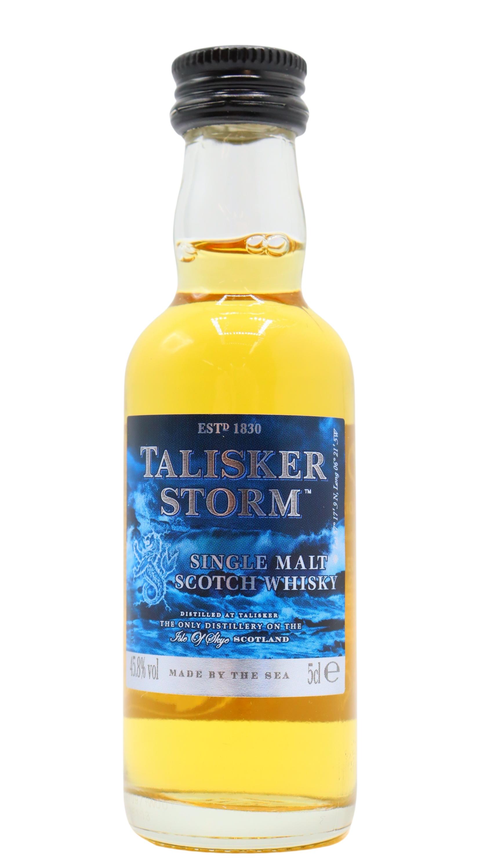 Talisker Storm Single Malt Scotch Whisky (Old Bottling) Miniature