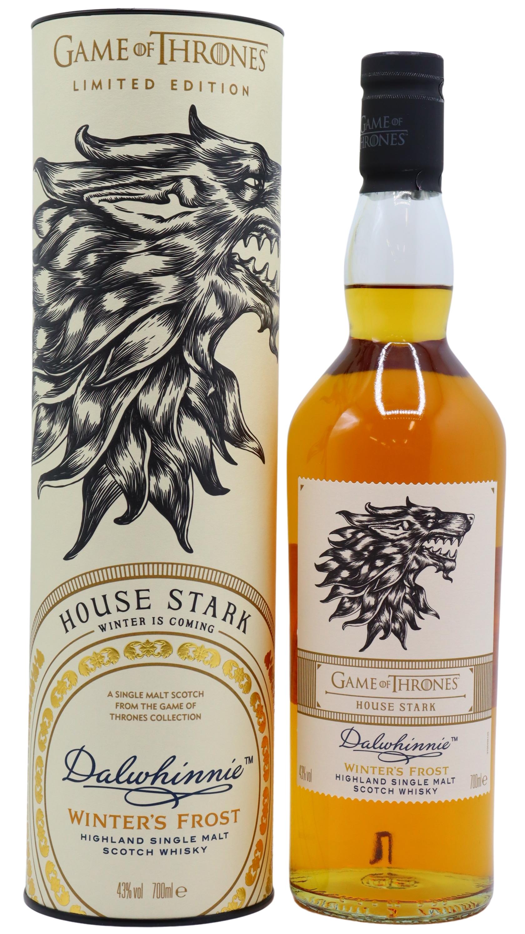 Dalwhinnie Game Of Thrones - House Stark Winters Frost Single   Whisky