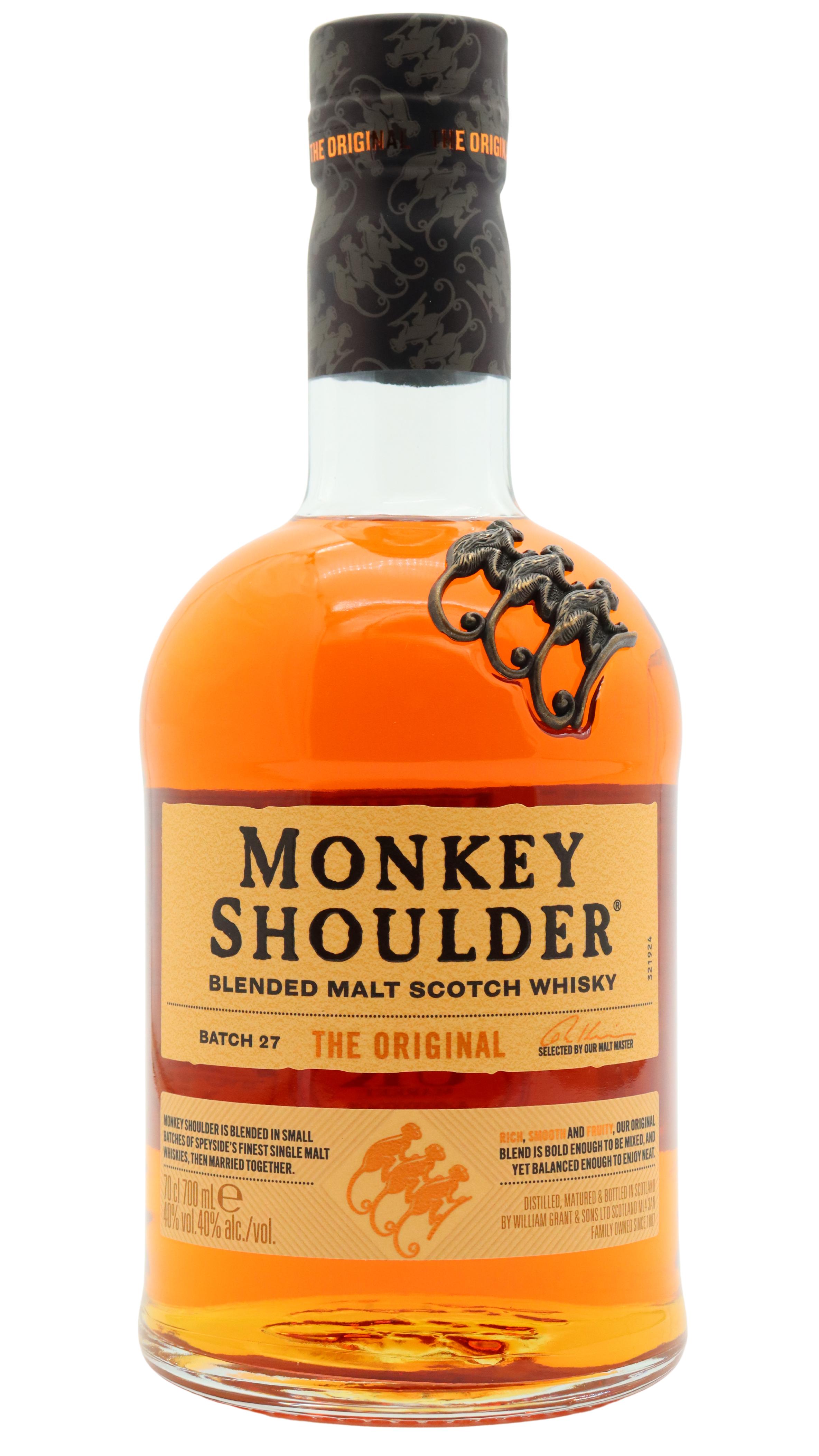 Monkey Shoulder Blended Malt Scotch Whisky
