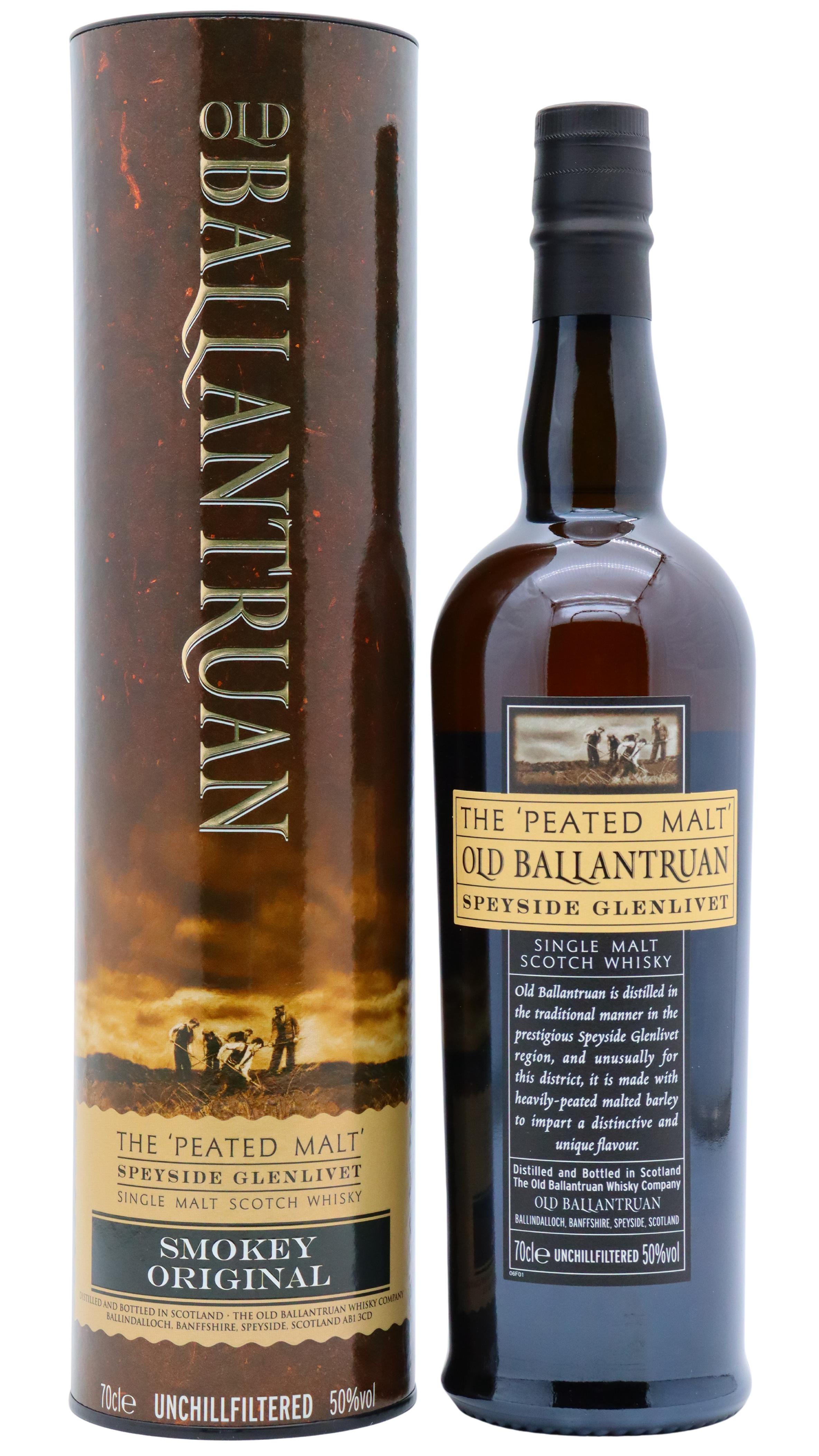 Old Ballantruan The Peated Malt Speyside Single Malt Scotch Whisky
