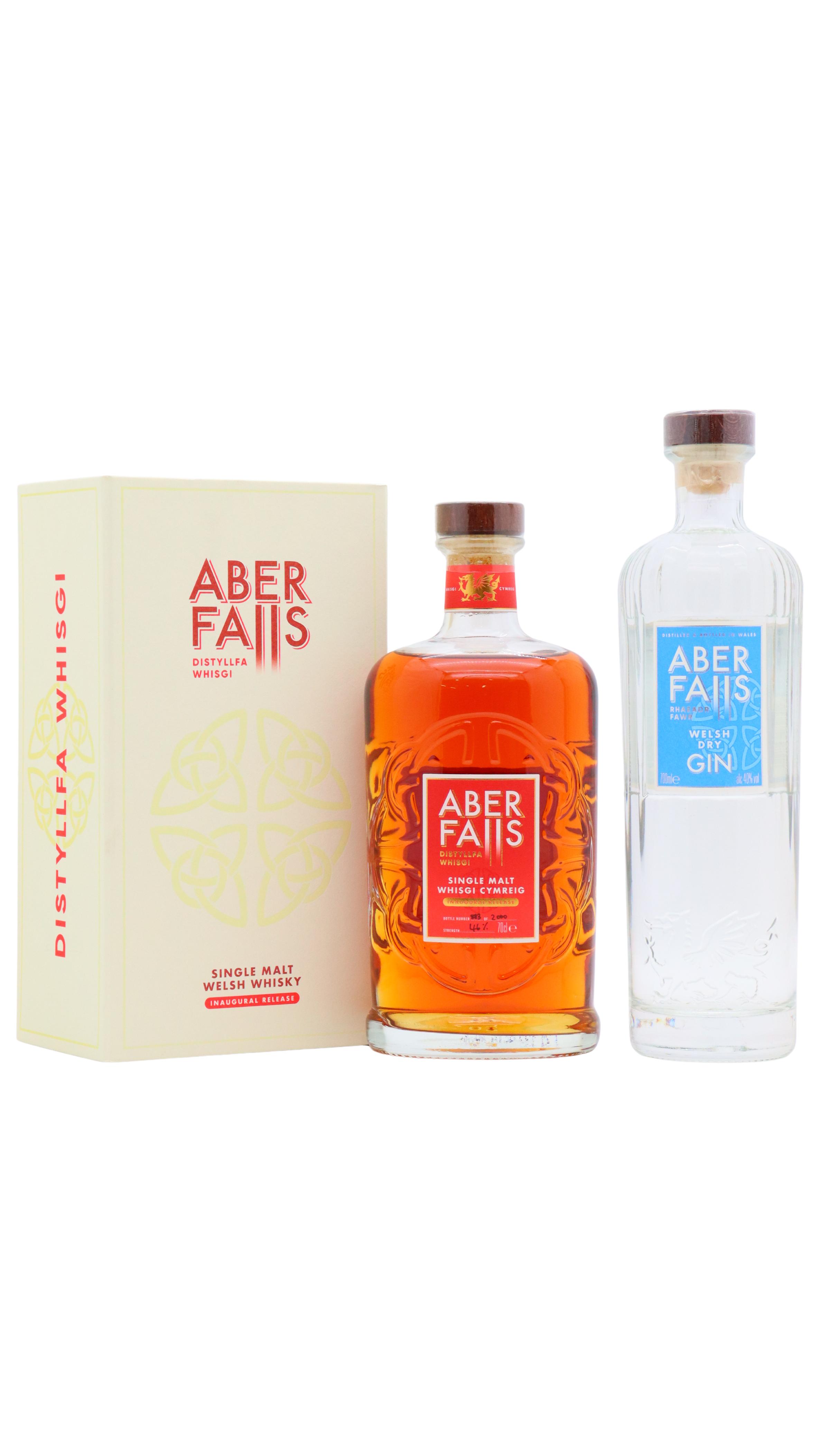 Aber Falls Inaugural Release Single Malt Whisky & Dry Gin
