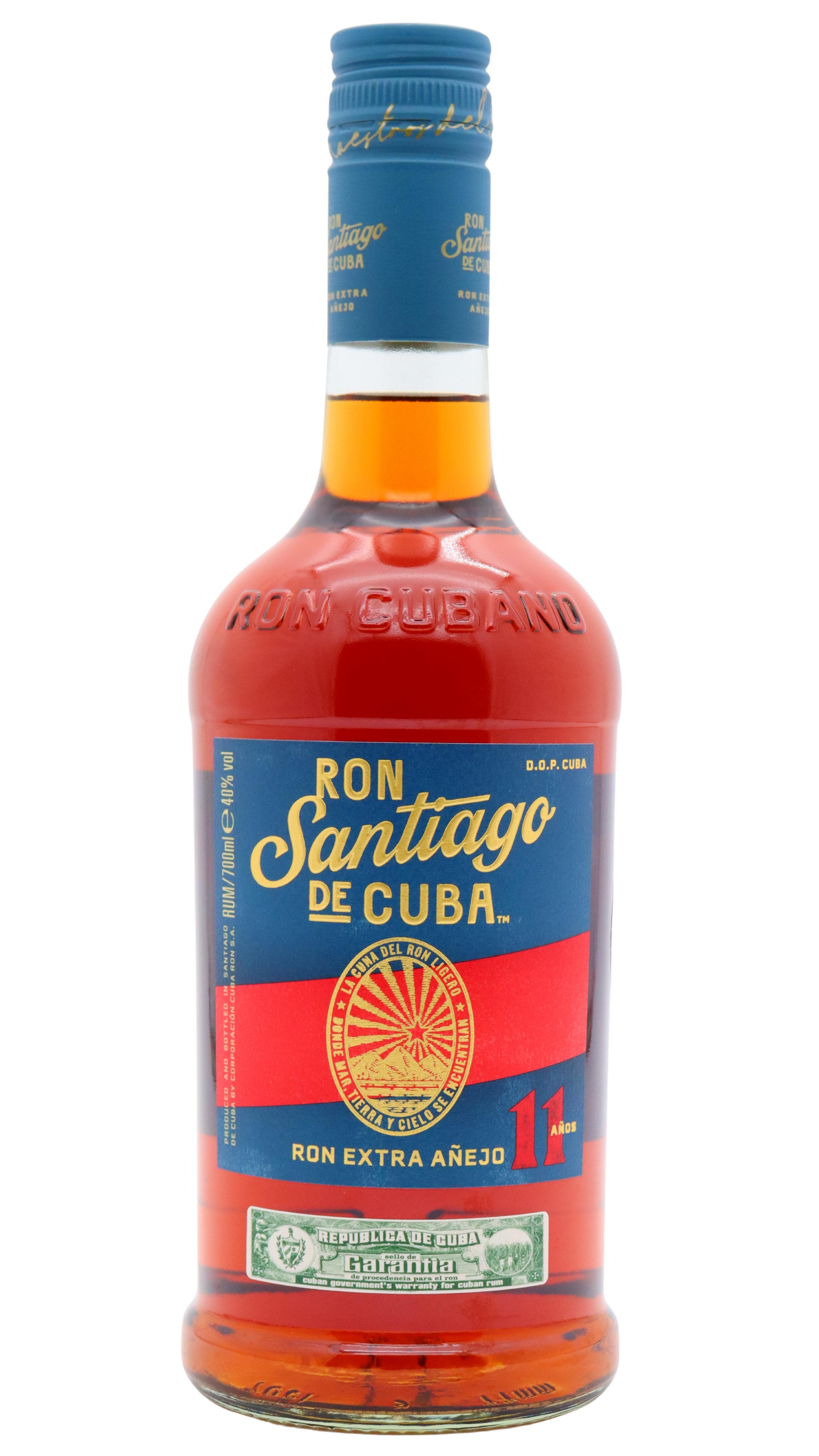 Ron Santiago De Cuba Extra Anejo 11 Year Old Rum