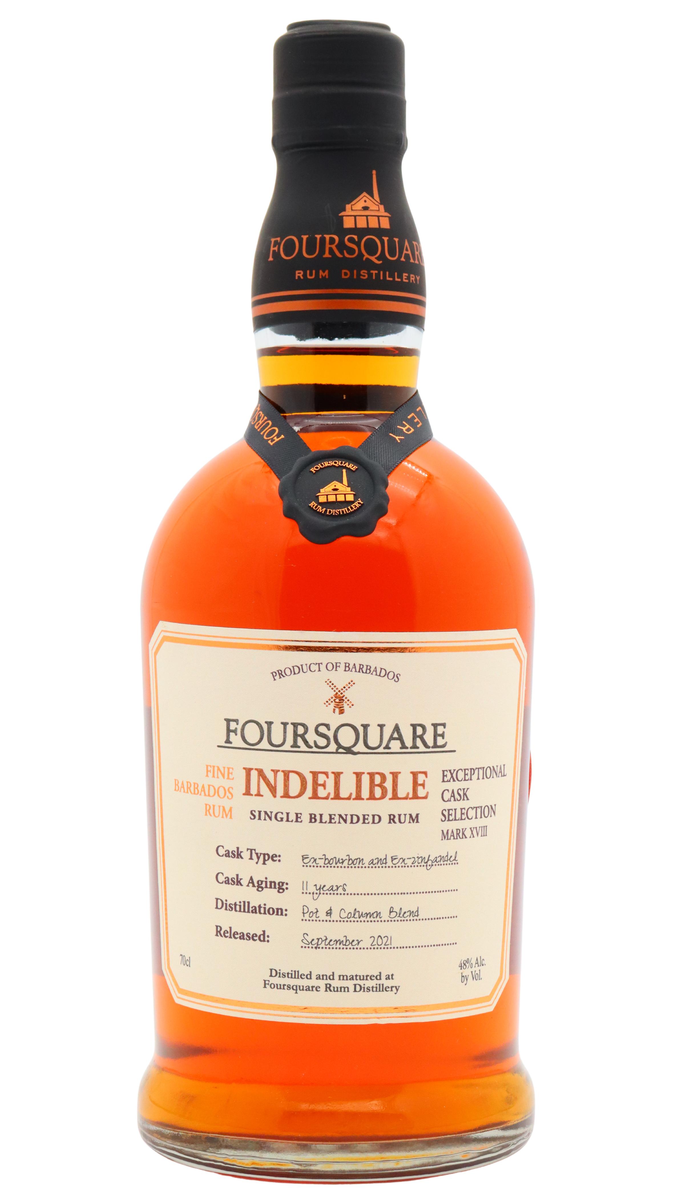 Foursquare Exceptional Cask Selection Mark Xviii Indelible Si 11 Year Old Rum