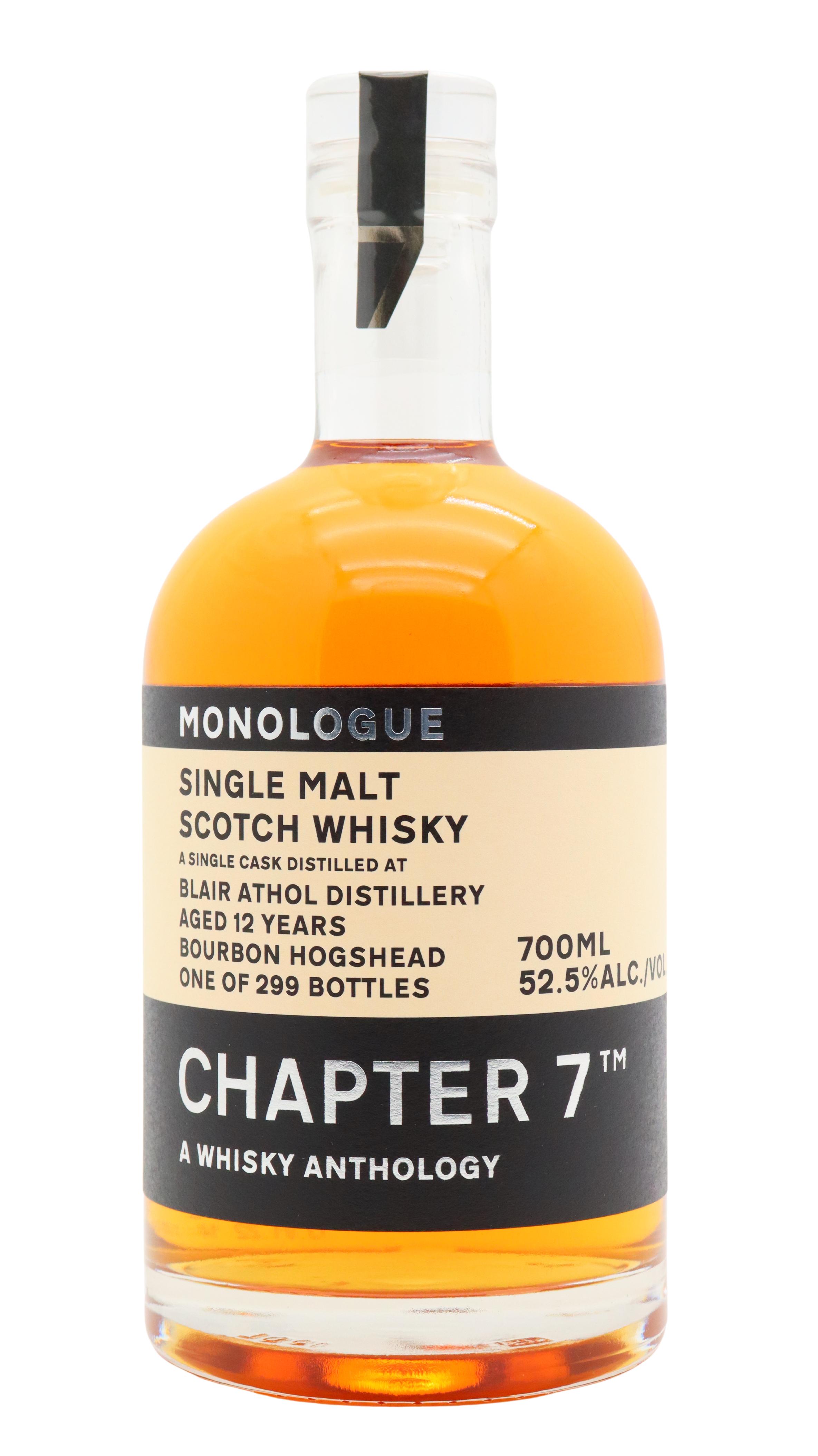 Blair Athol Chapter 7 - Single Ex-Bourbon Cask #301068 2009 12 Year Old Whisky