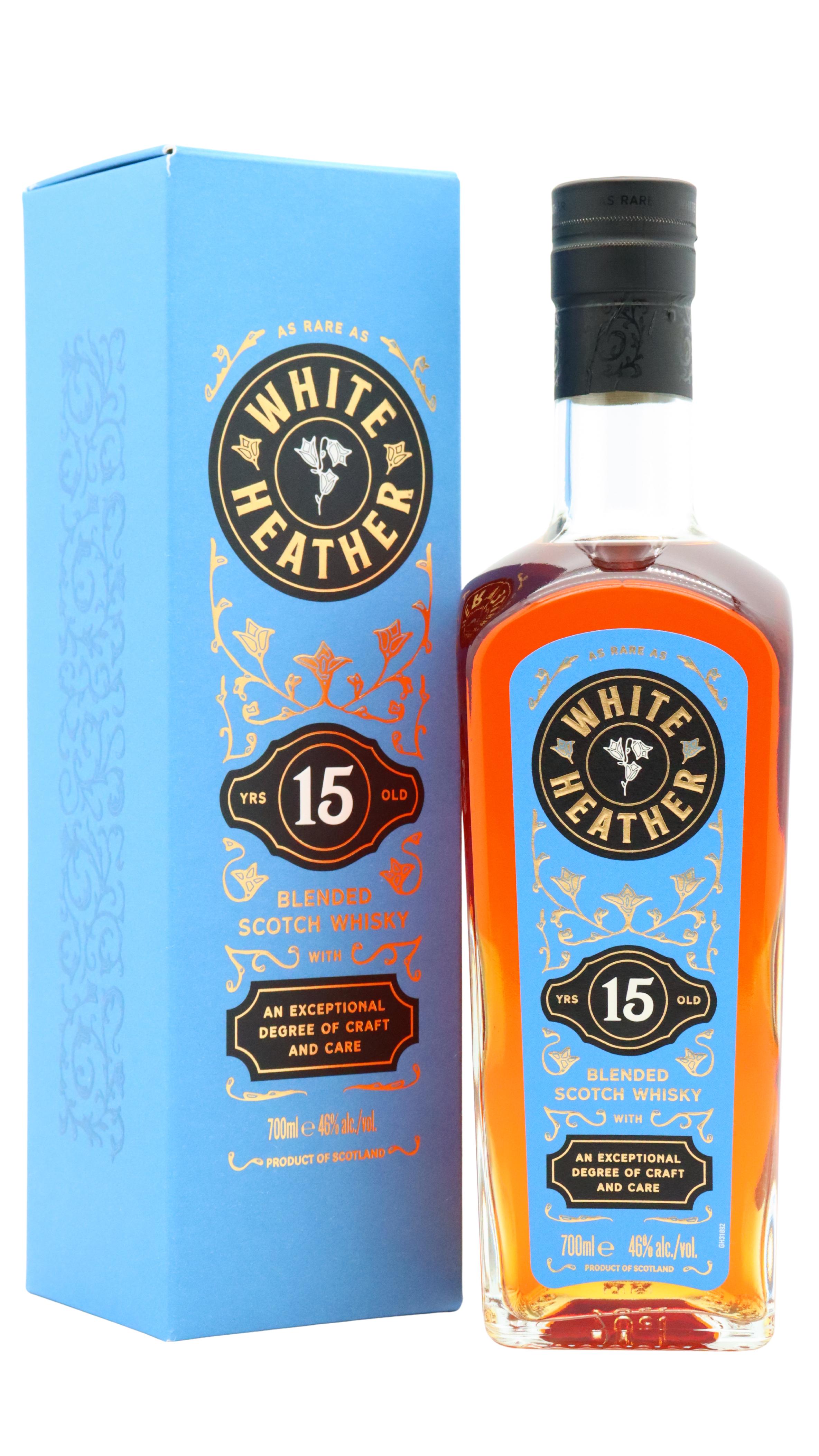 White Heather Blended Scotch 15 Year Old Whisky
