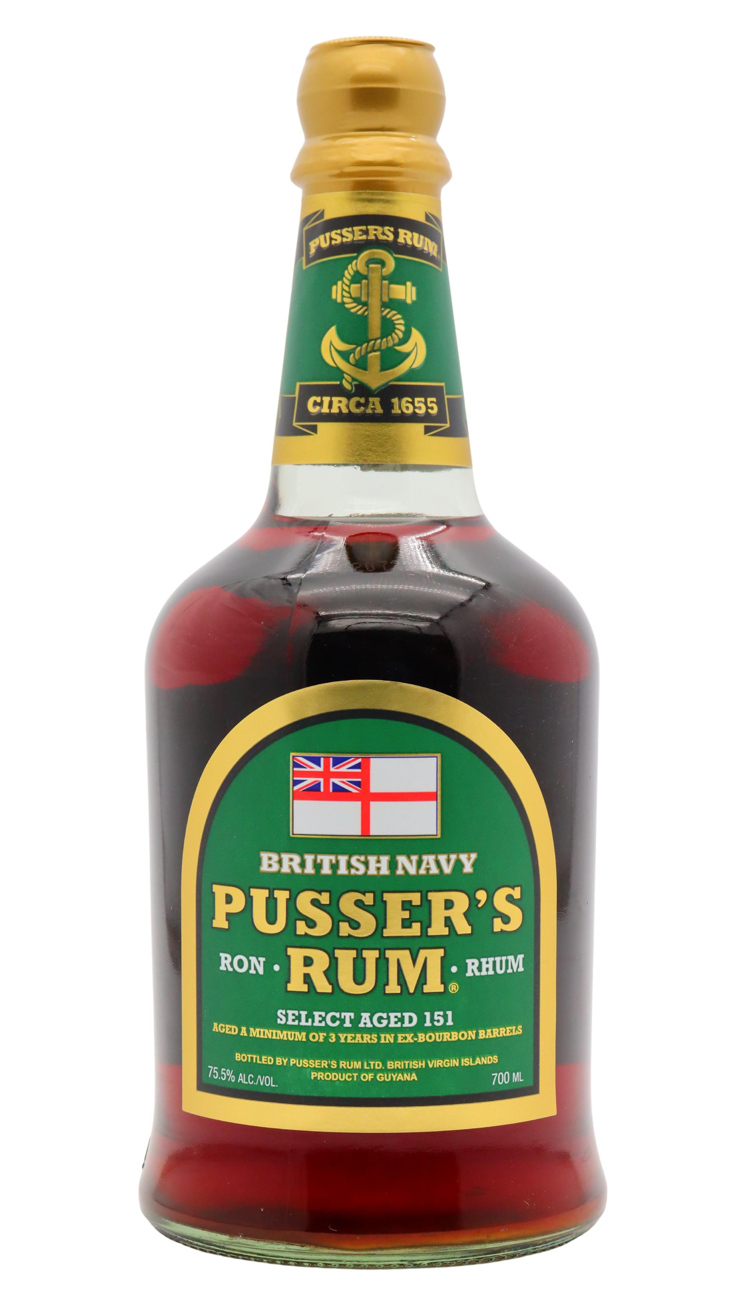 Pusser's Select Aged 151 Overproof Rum