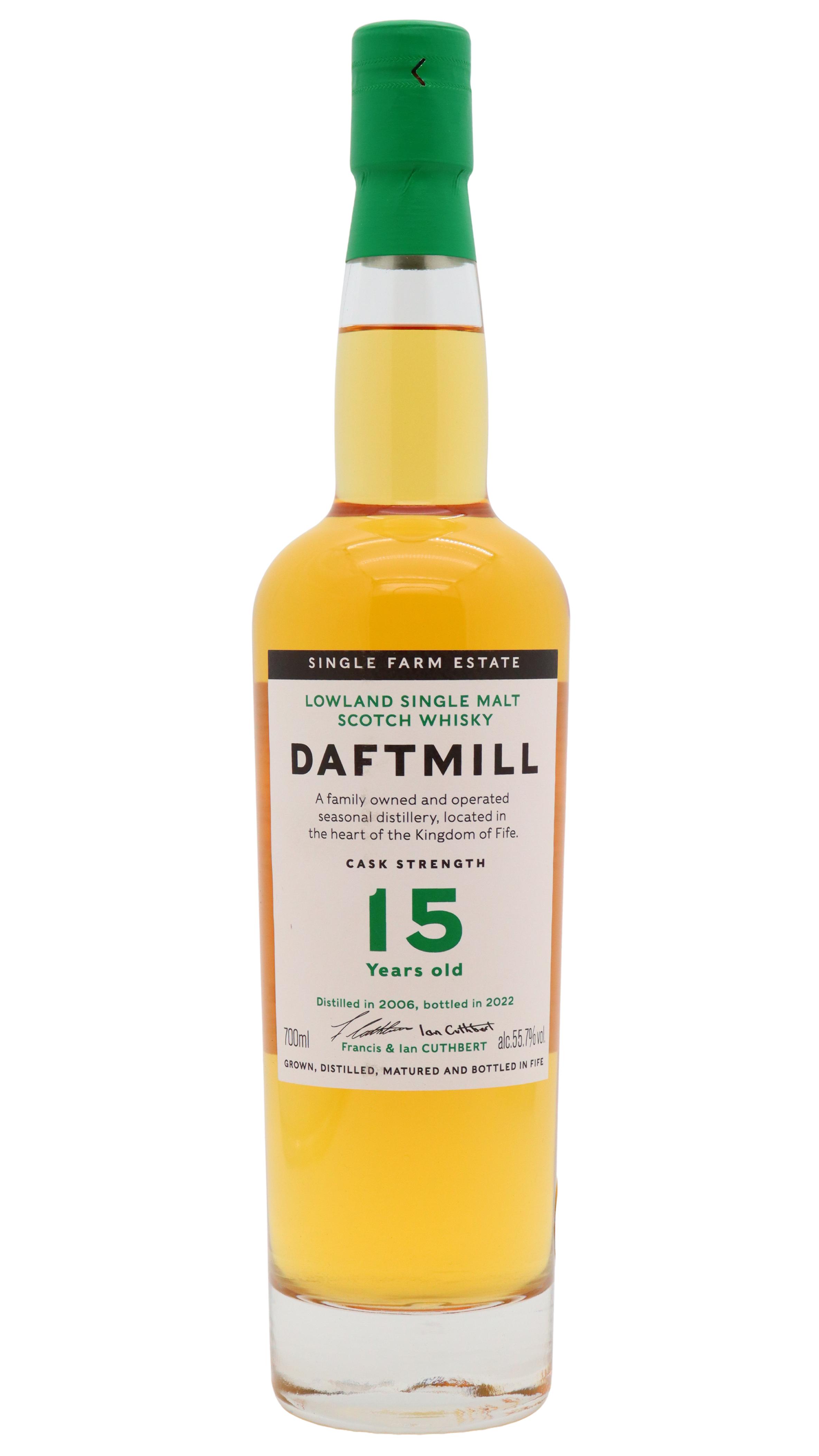 Daftmill Fife Strength 2022 Release Single Malt Scotch 2006 15 Year Old Whisky product image