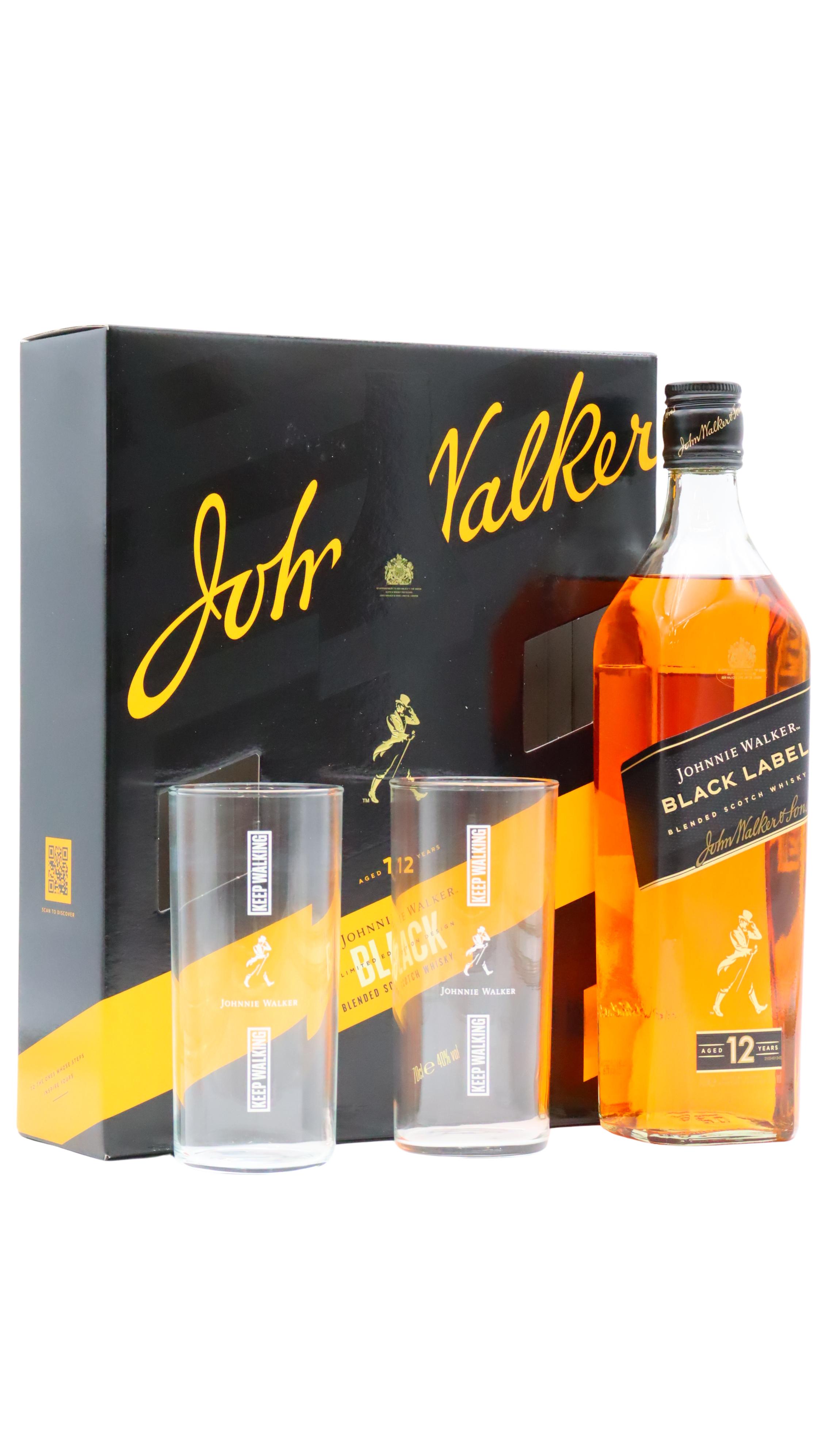 Johnnie Walker Black Label Blended Scotch 12 Year Old Whisky
