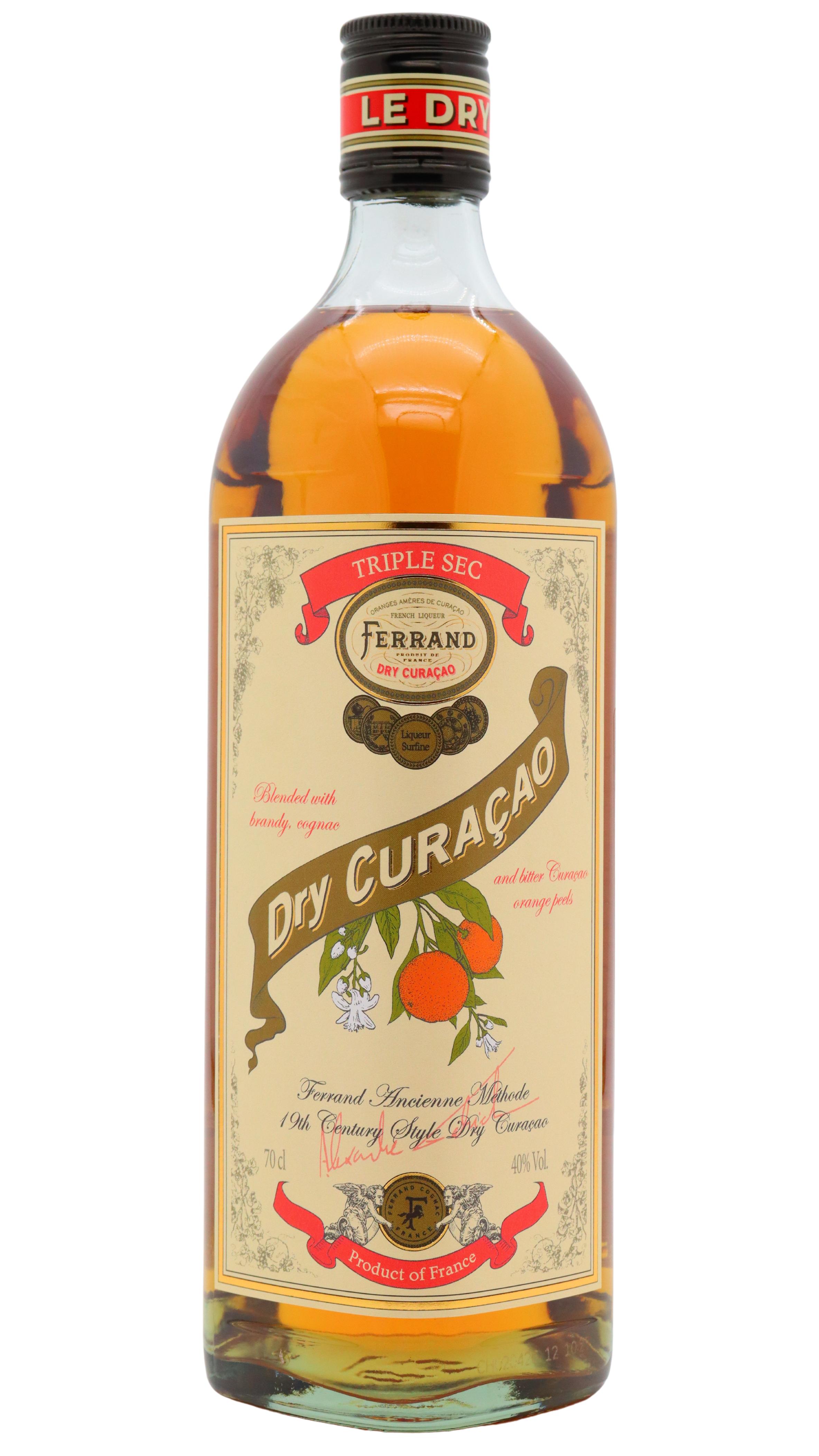 Ferrand Orange Dry Curacao Triple Sec Liqueur