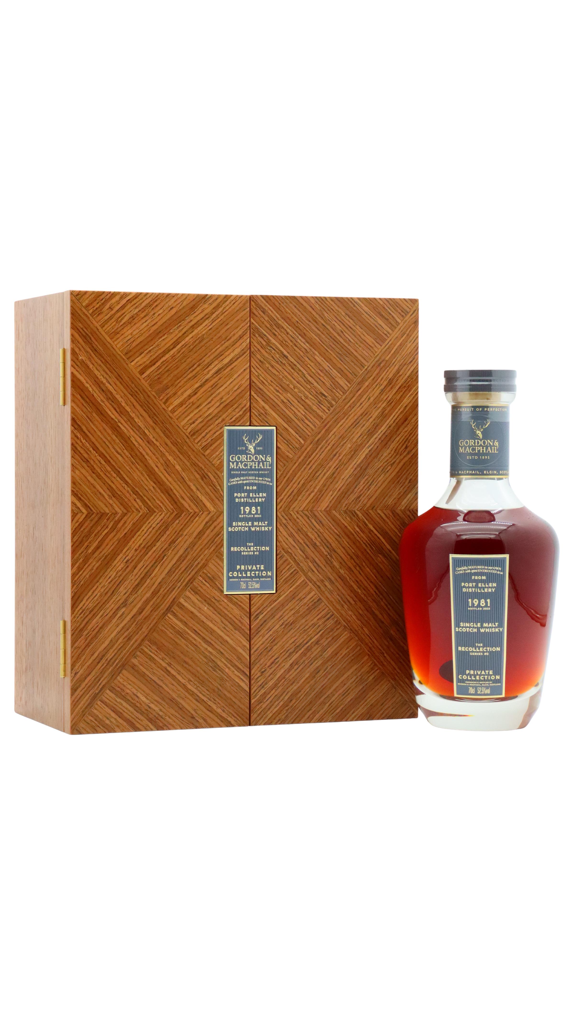 Port Ellen (Silent) Gordon & Macphail Private Collection Single Cask # 1981 42 Year Old Whisky
