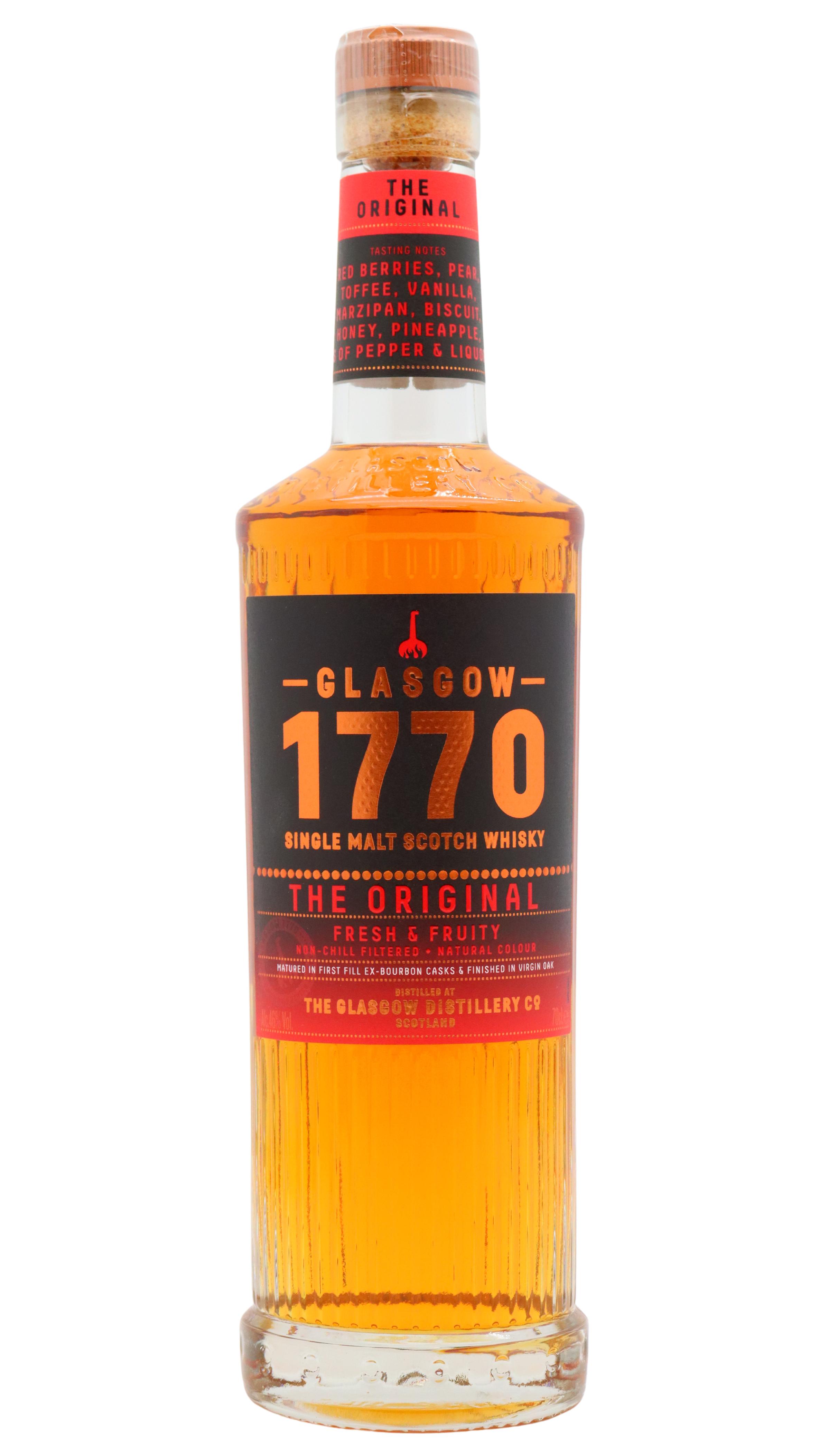 Glasgow 1770 The Original Single Malt Scotch Whisky