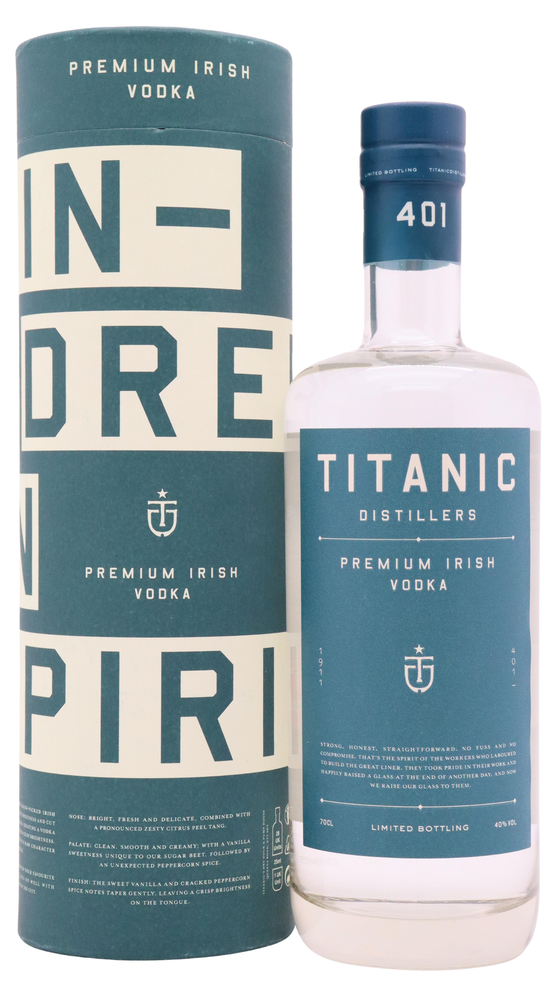 Titanic Premium Irish Vodka