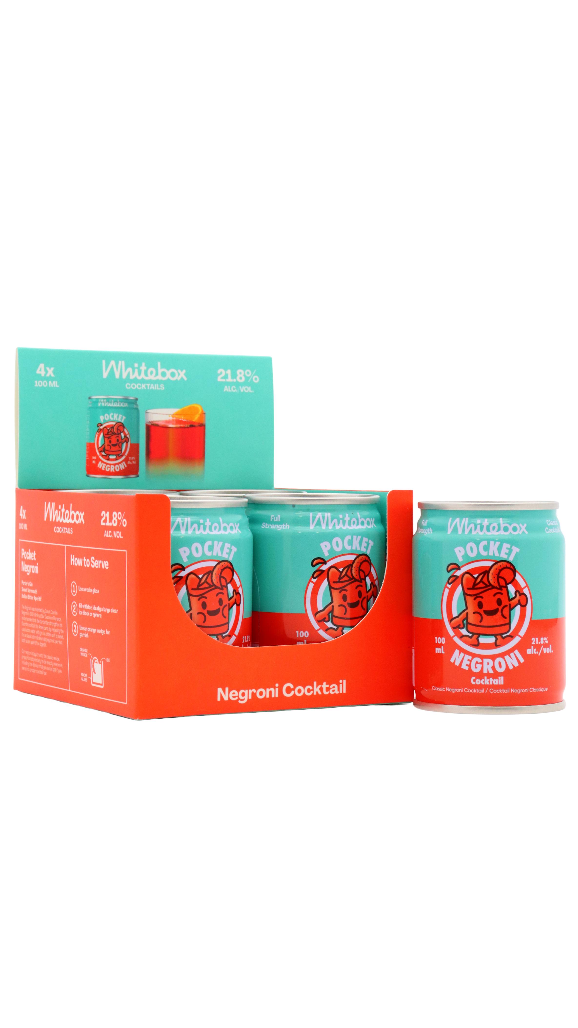 Whitebox Pocket Negroni Cocktail
