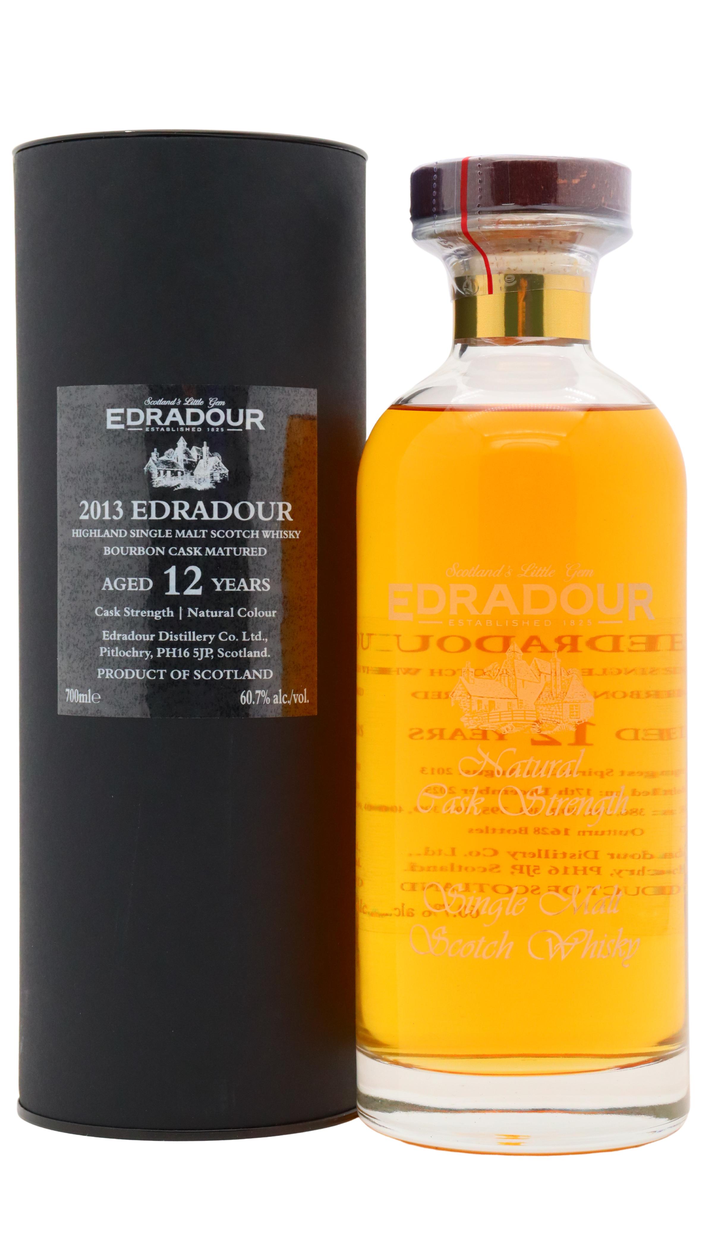 Edradour Ibisco Decanter Highland Single Malt Scotch 2013 12 Year Old Whisky