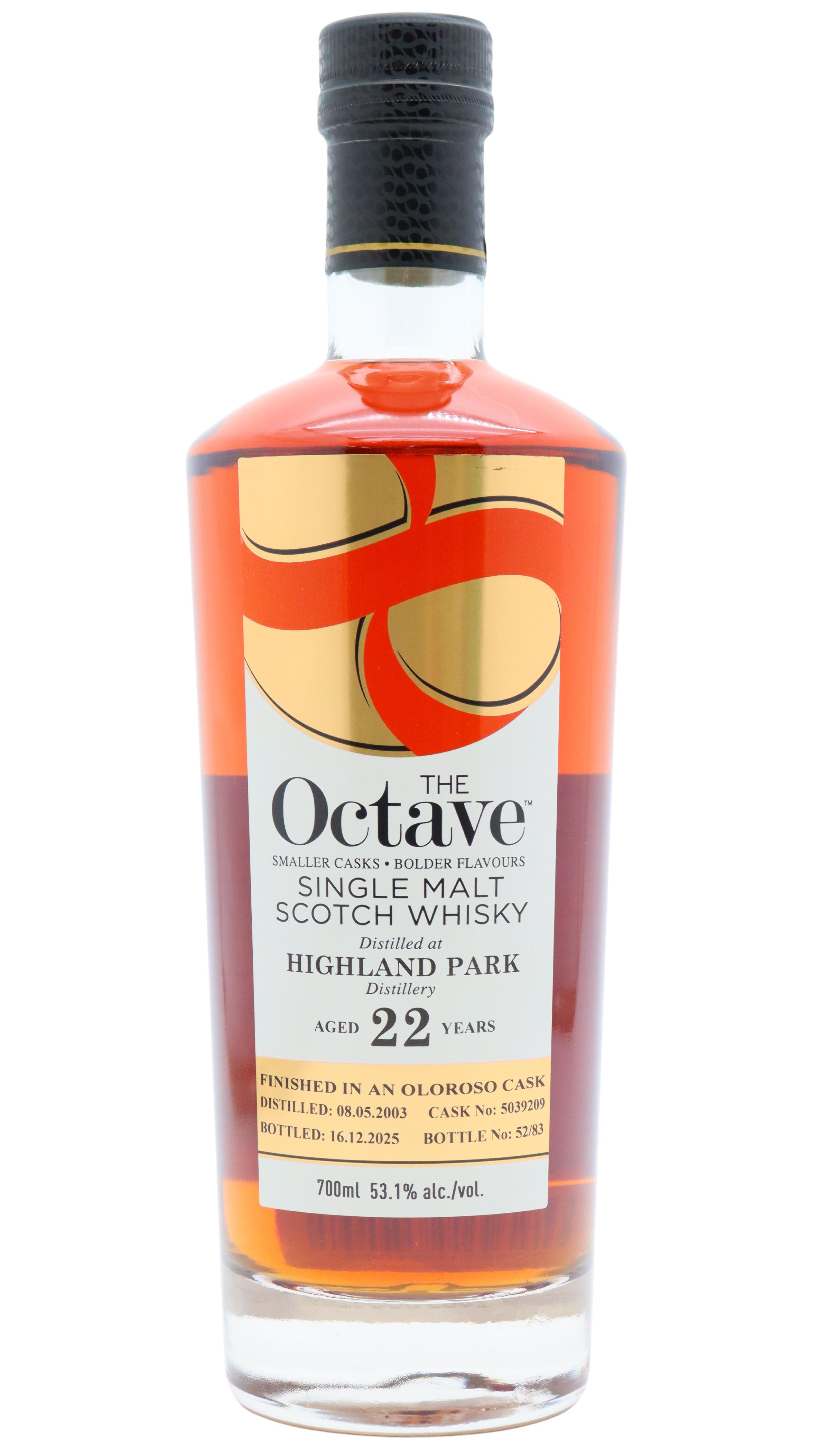 Highland Park The Octave Single Oloroso Sherry Cask #5039209 2003 22 Year Old Whisky