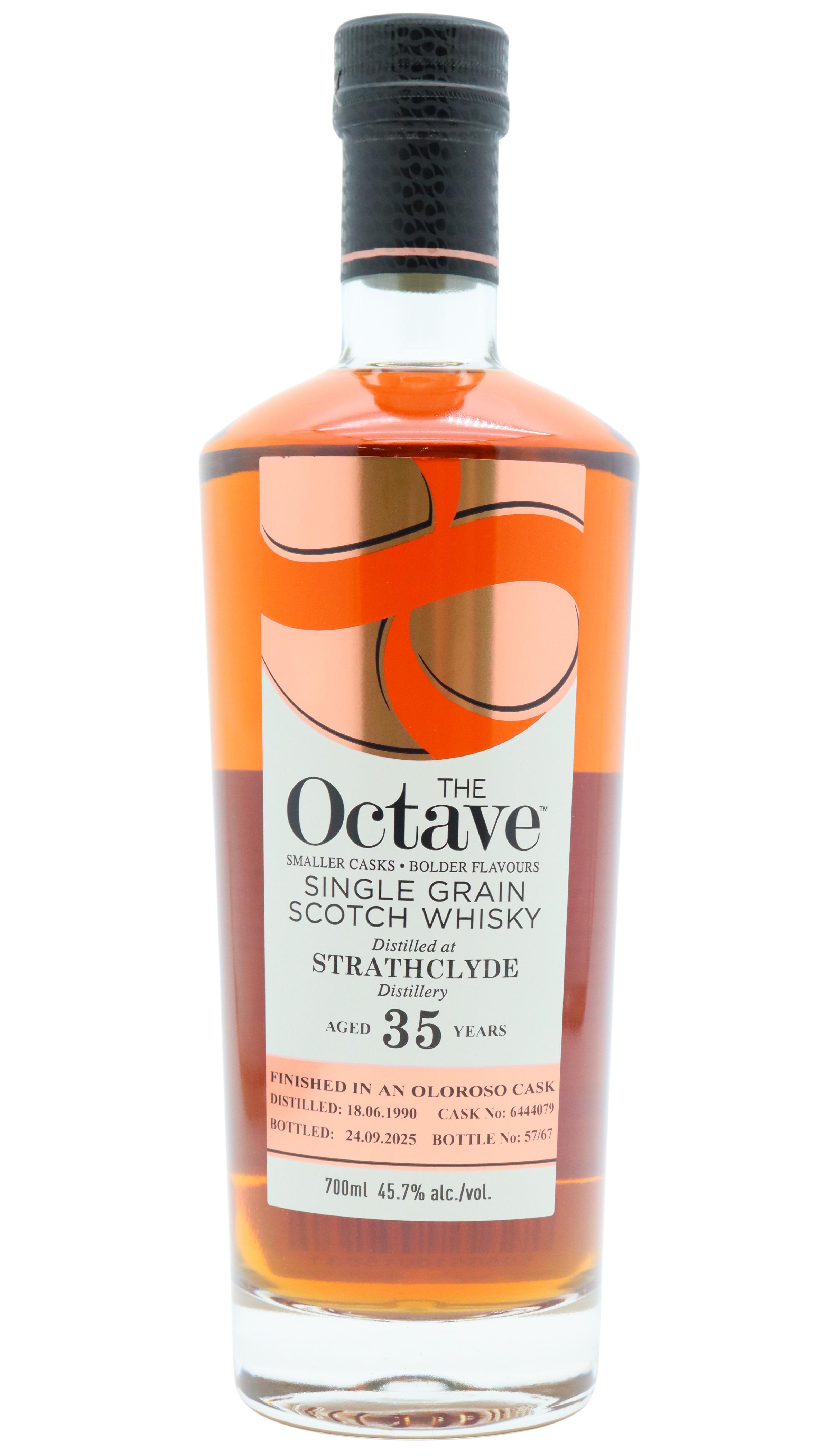 Strathclyde Grain The Octave Single Oloroso Sherry Cask #6444079 1990 35 Year Old Whisky