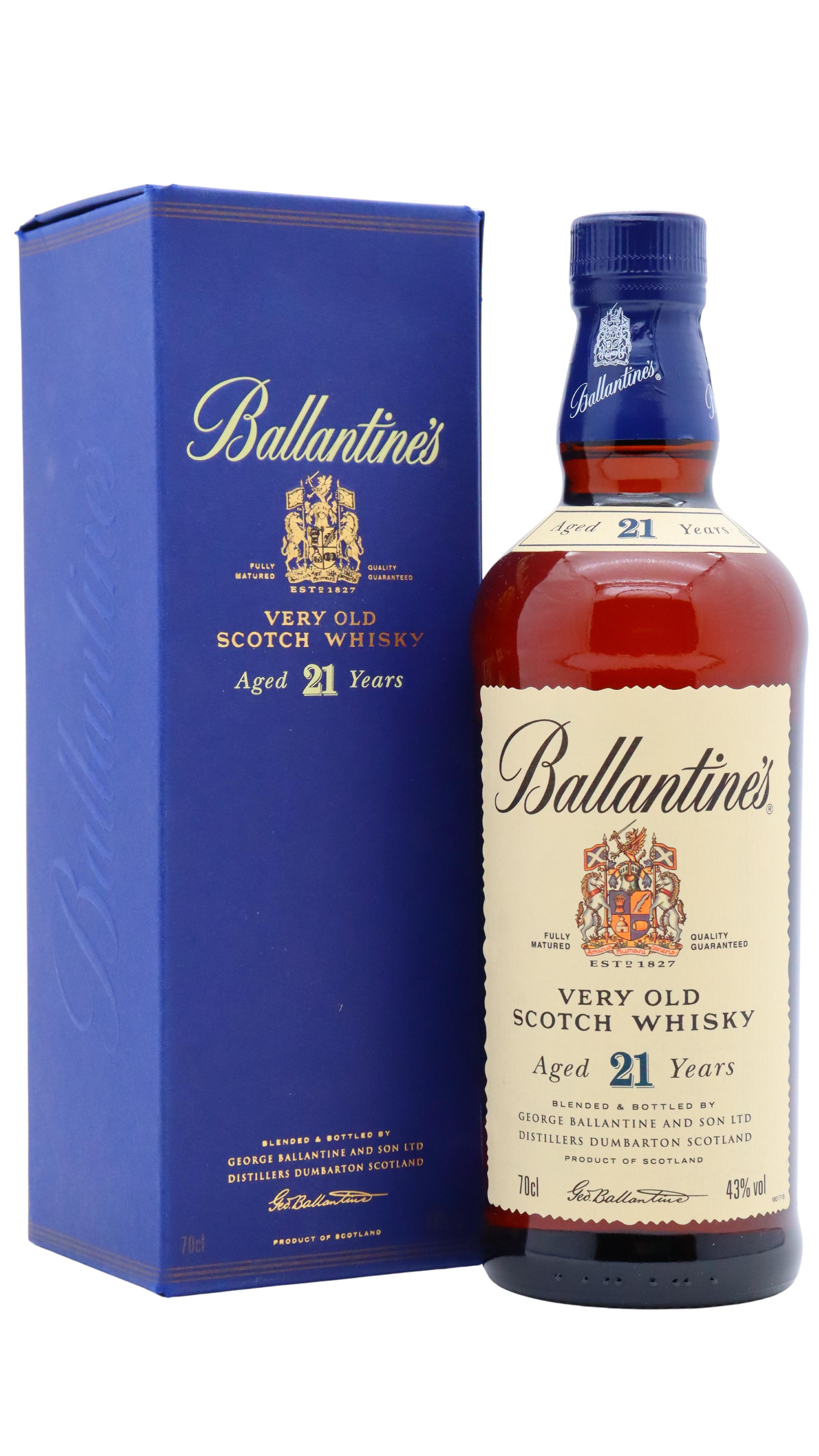 Ballantines Blended Scotch 21 Year Old Whisky