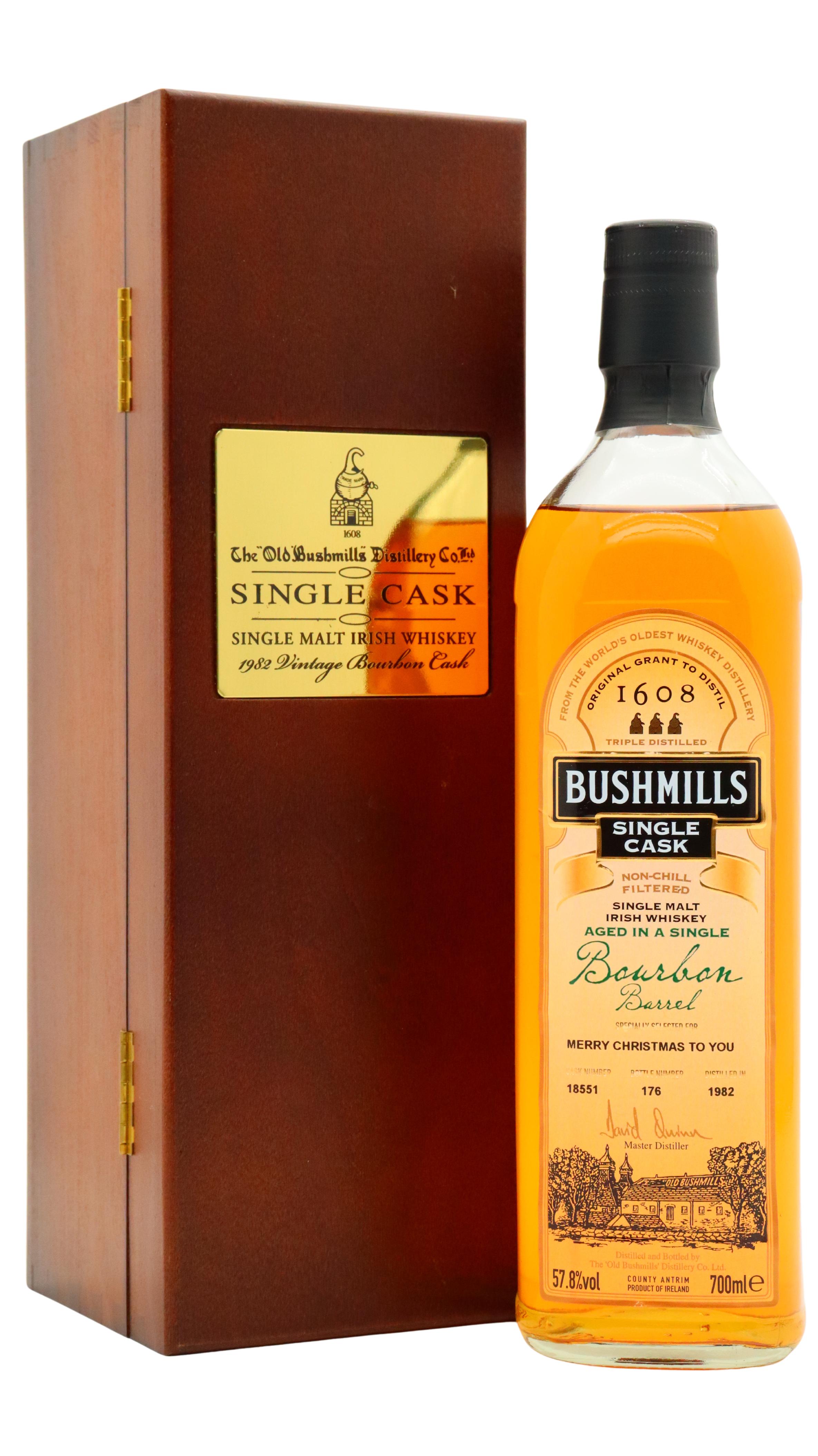 Bushmills Millenium Malt Single Cask #18551 Irish 1982 Whiskey