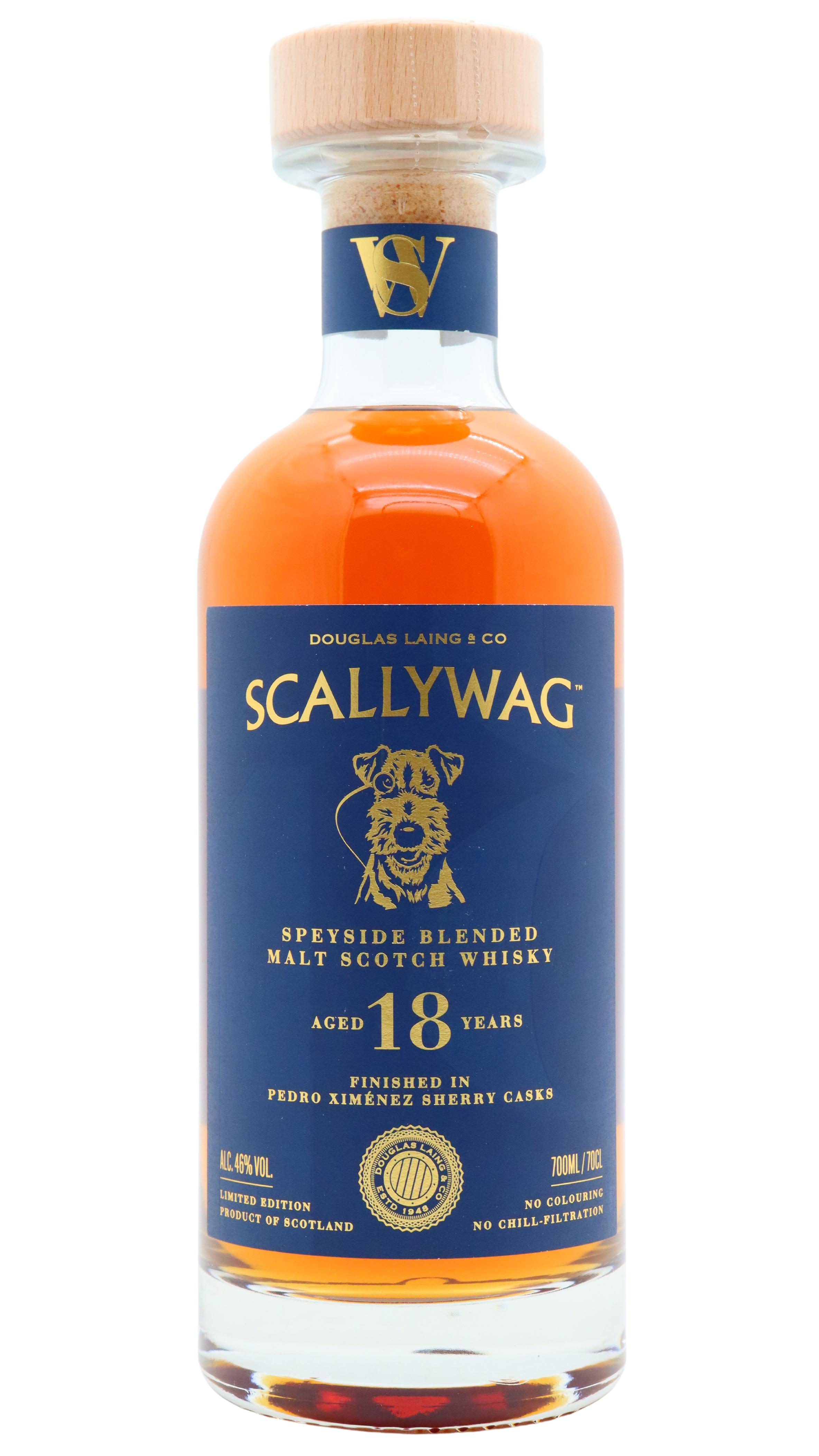 Scallywag Limited Edition Speyside Blended Malt Scotch 18 Year Old Whisky