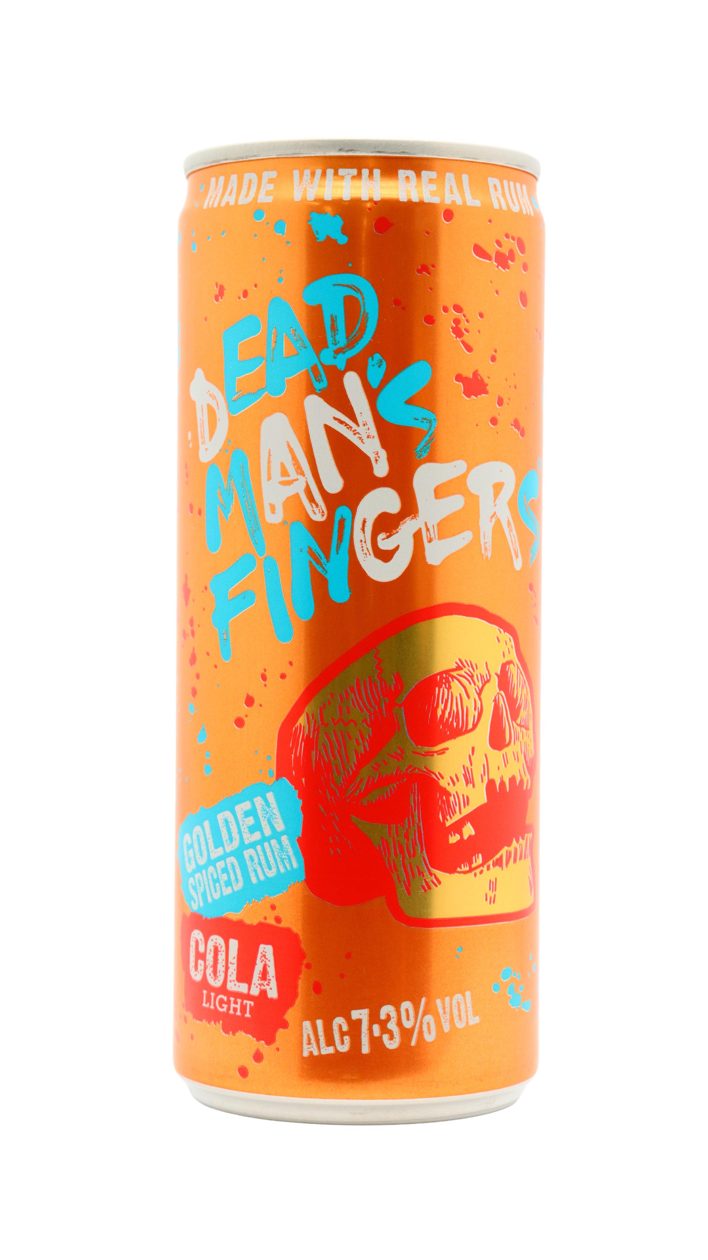 Dead Man's Fingers Golden/Light Rum & Cola Cocktail