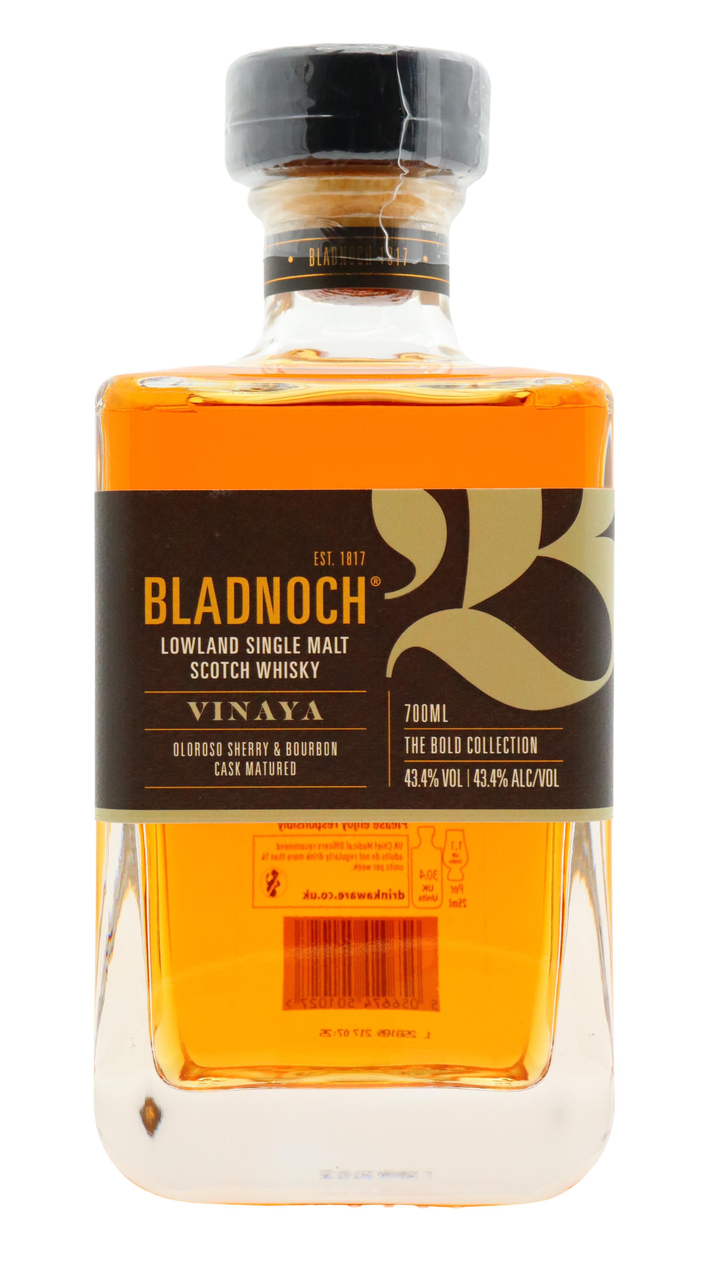 Bladnoch Vinaya The Bold Collection Lowland Single Malt Sco Whisky (70cl)