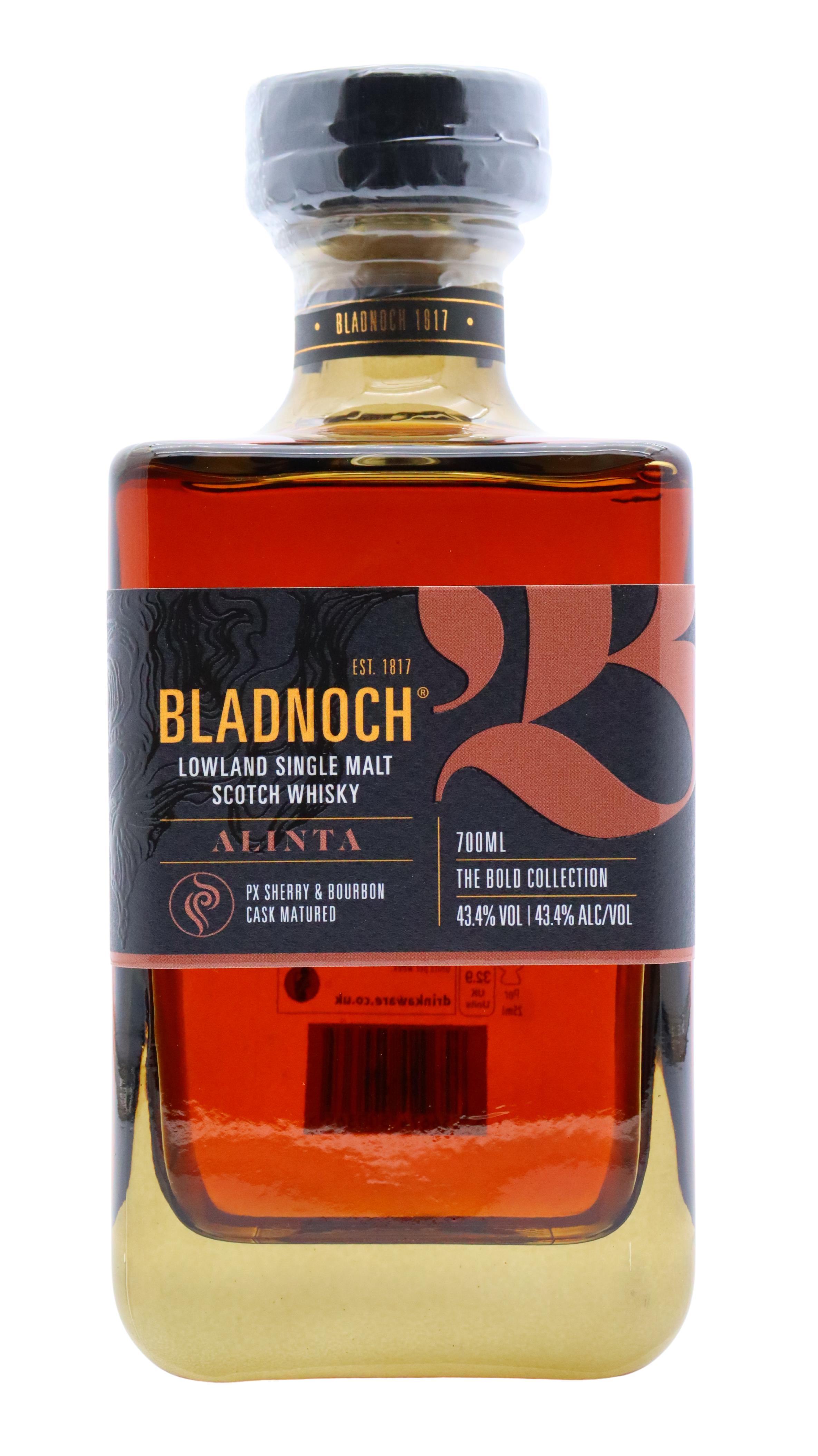 Bladnoch Alinta The Bold Collection Lowland Single Malt Sco Whisky (70cl)