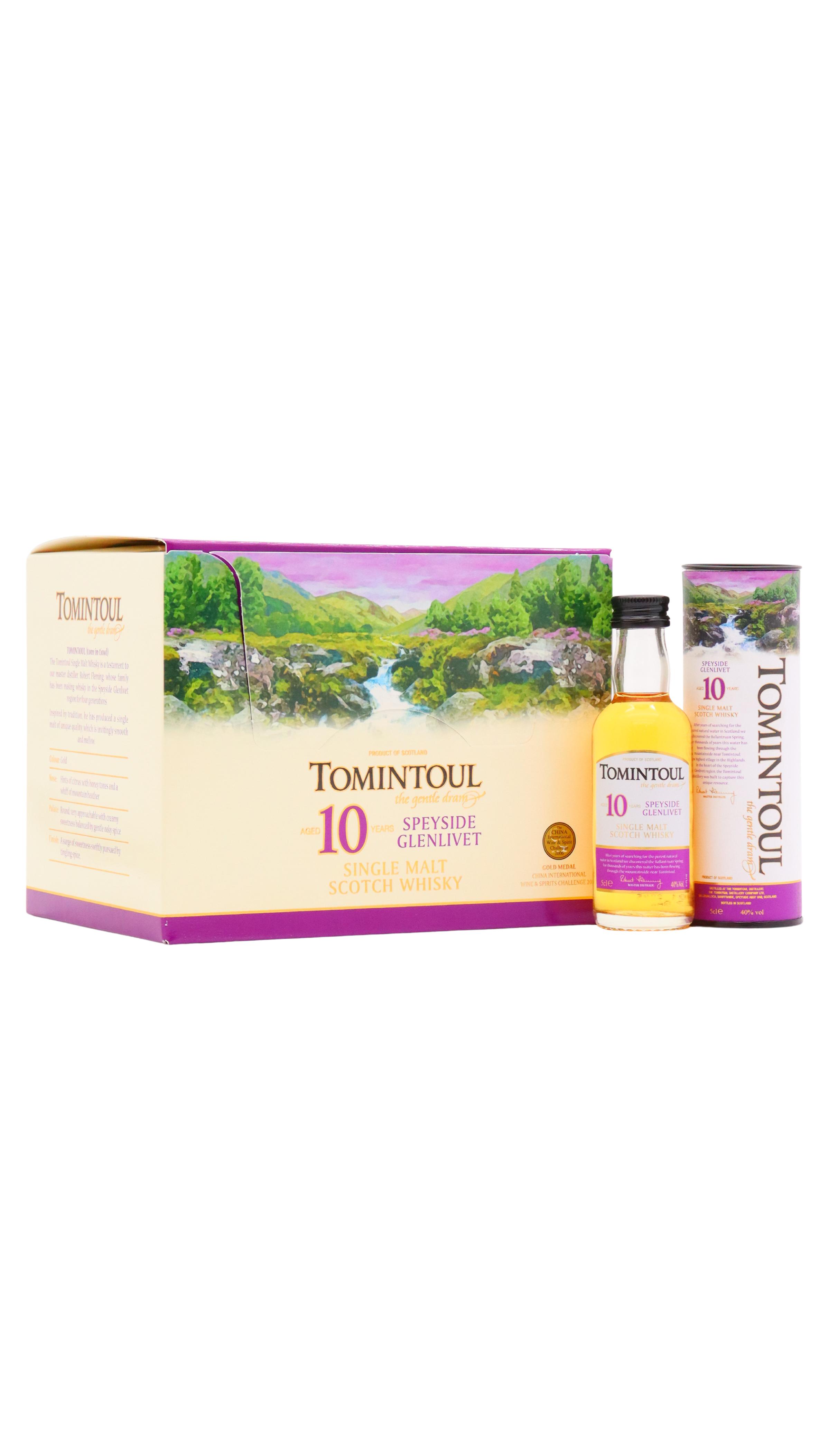 Tomintoul Speyside Single Malt 10 Year Old Whisky