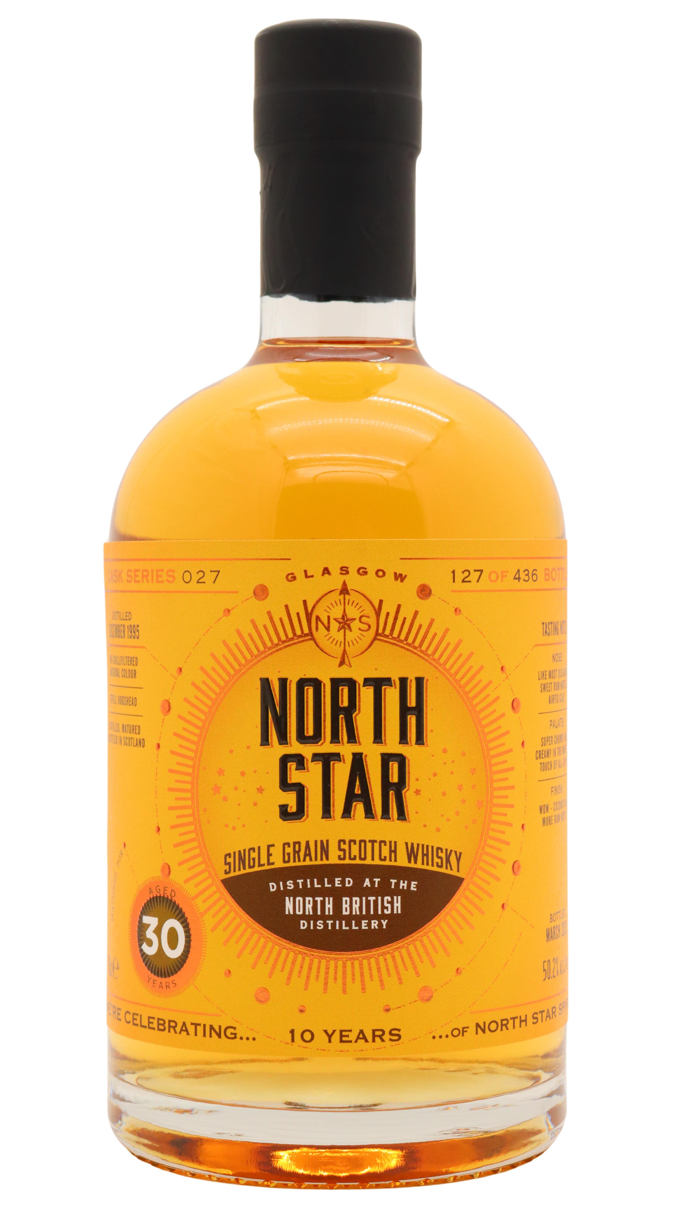 North British Grain North Star Single Cask 1995 30 Year Old Whisky